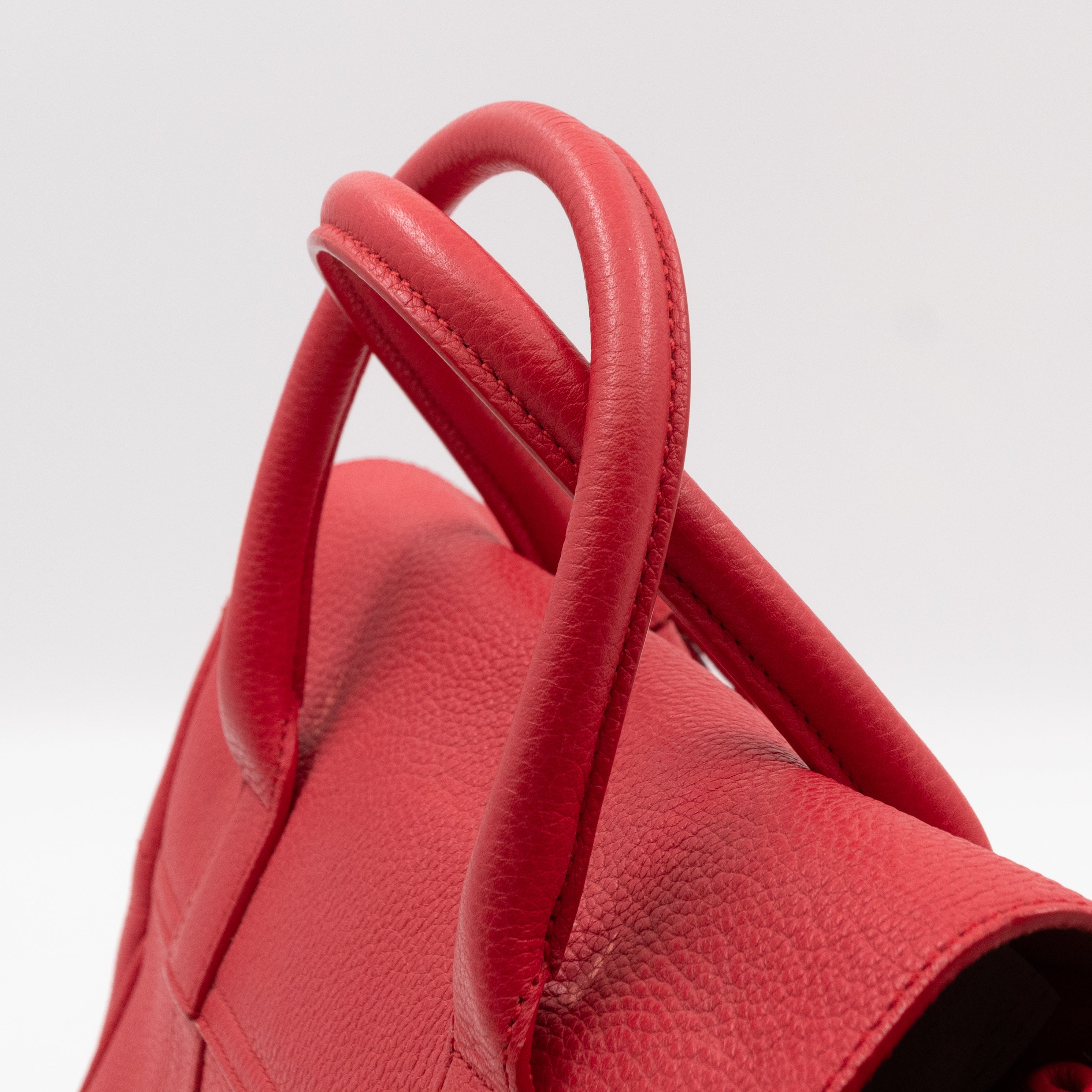 Small Bayswater Red Leather