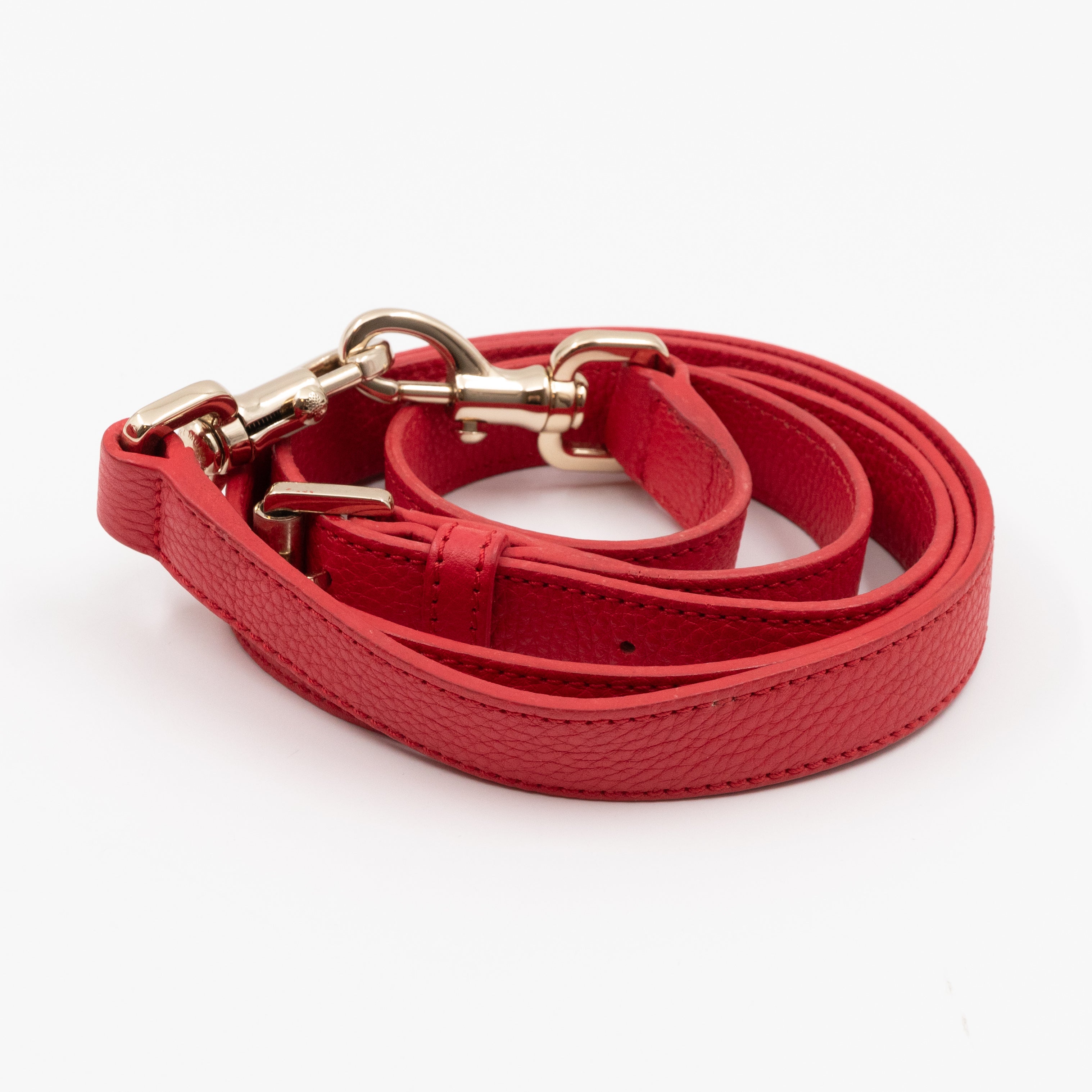 Small Bayswater Red Leather