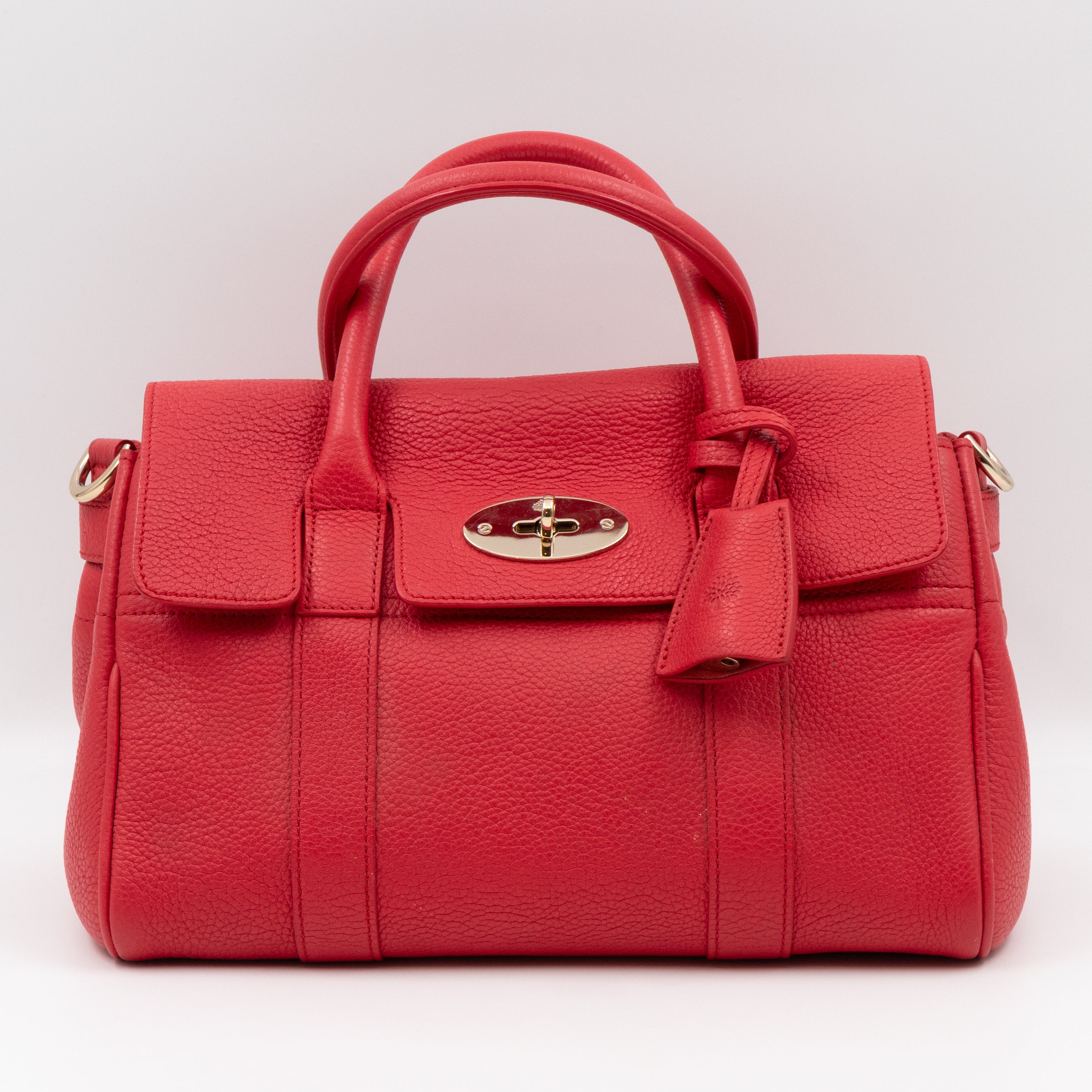 Small Bayswater Red Leather