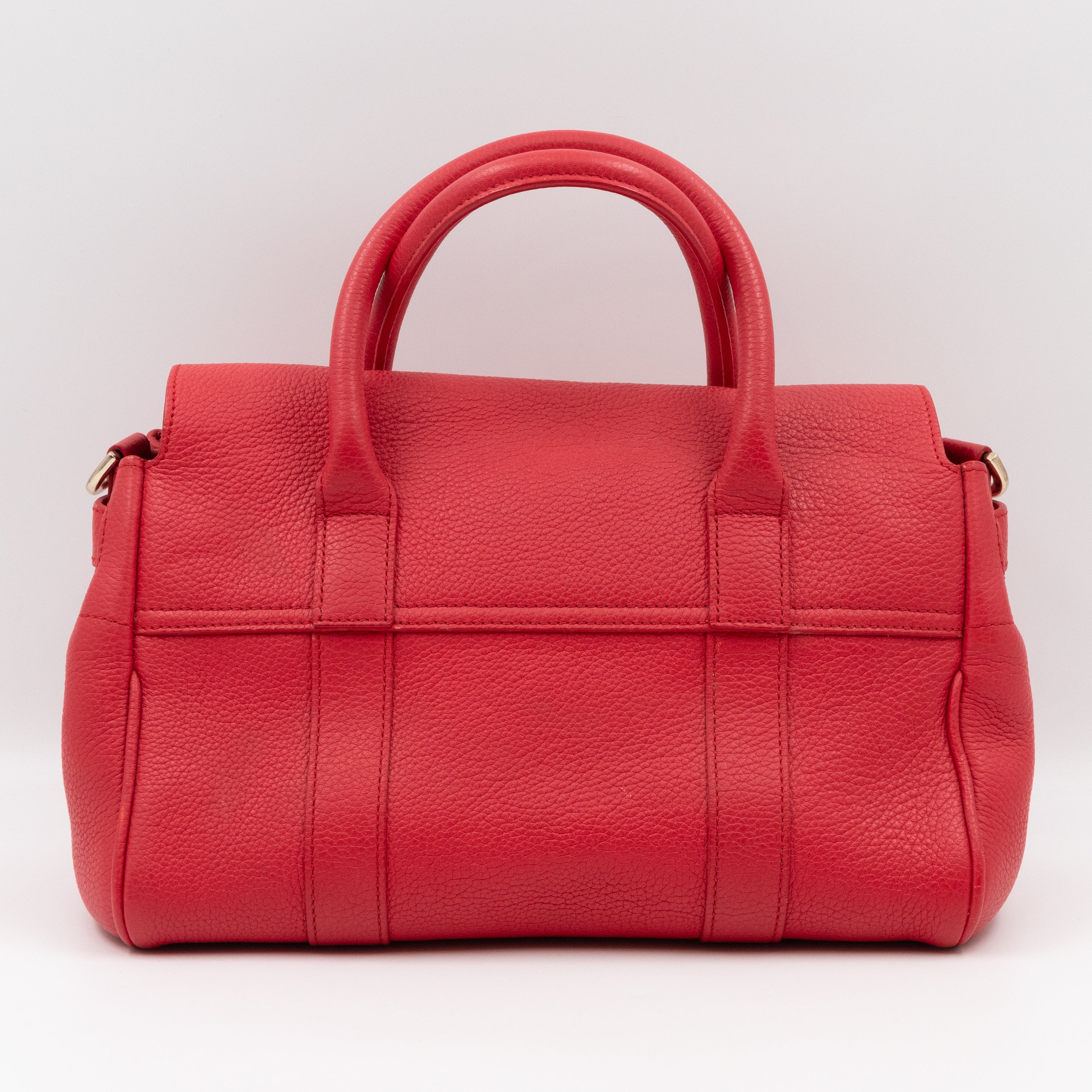 Small Bayswater Red Leather