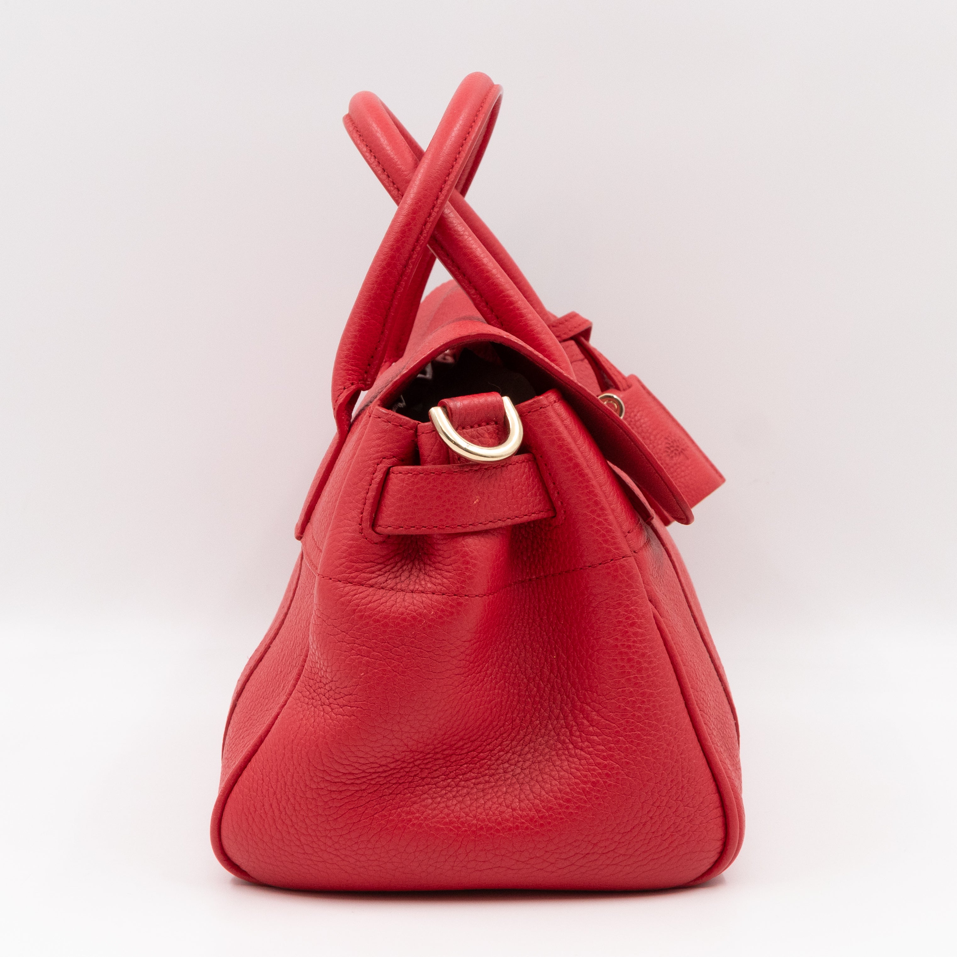 Small Bayswater Red Leather