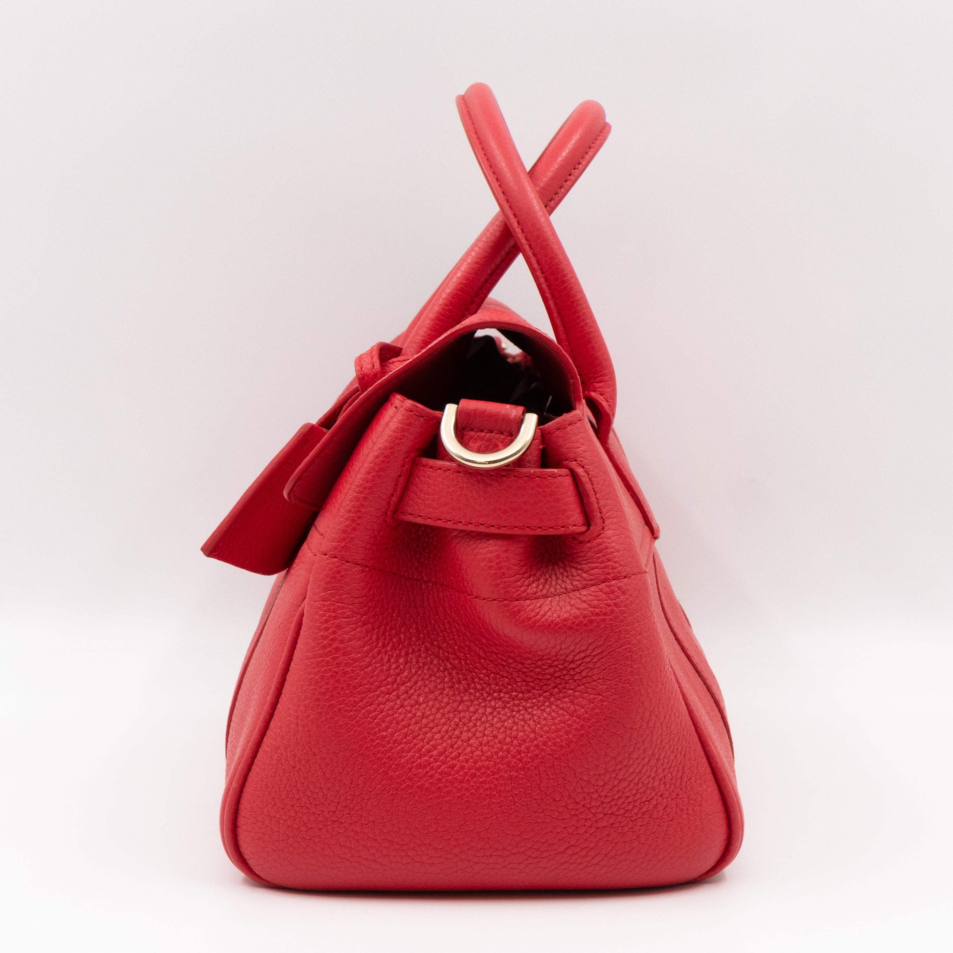Small Bayswater Red Leather