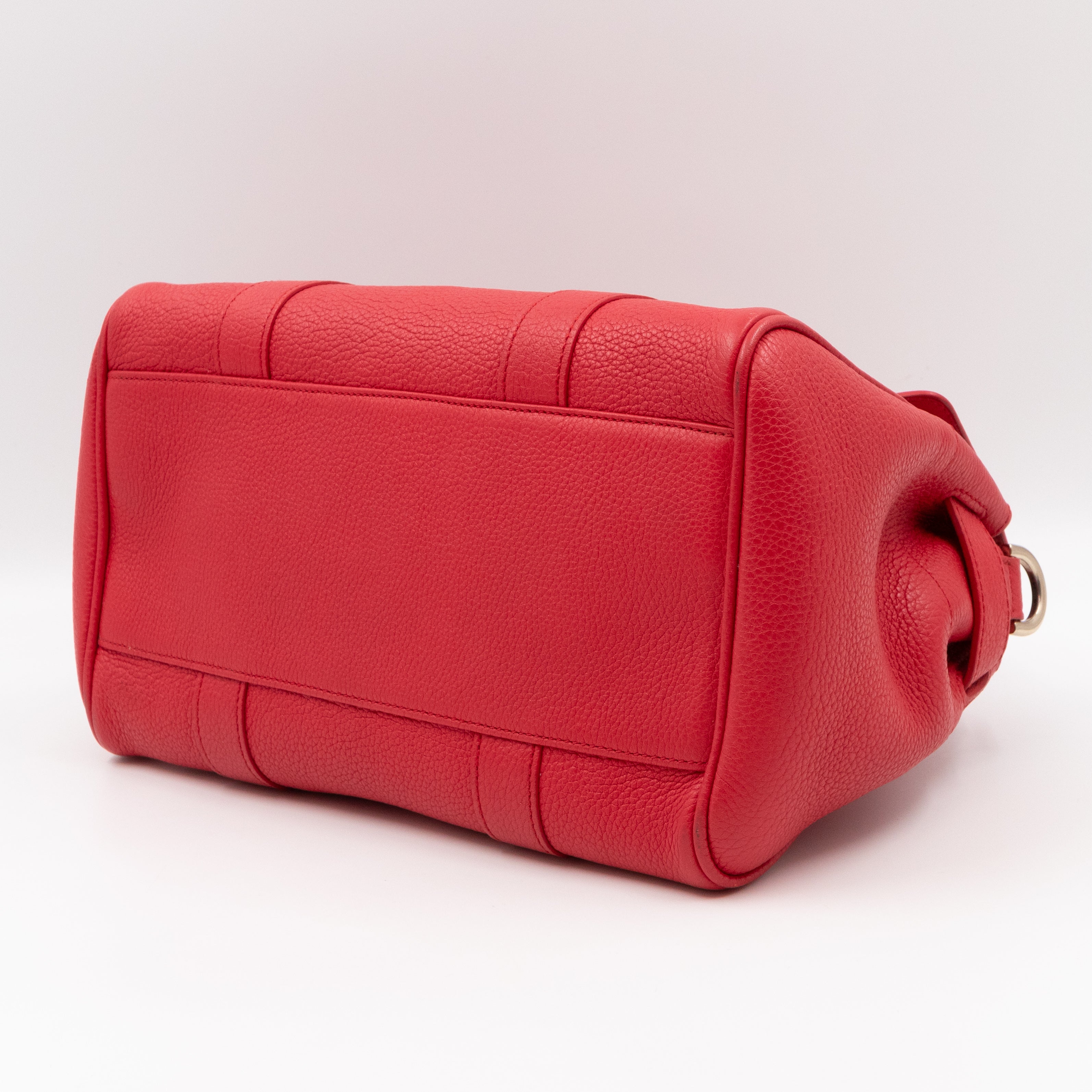 Small Bayswater Red Leather