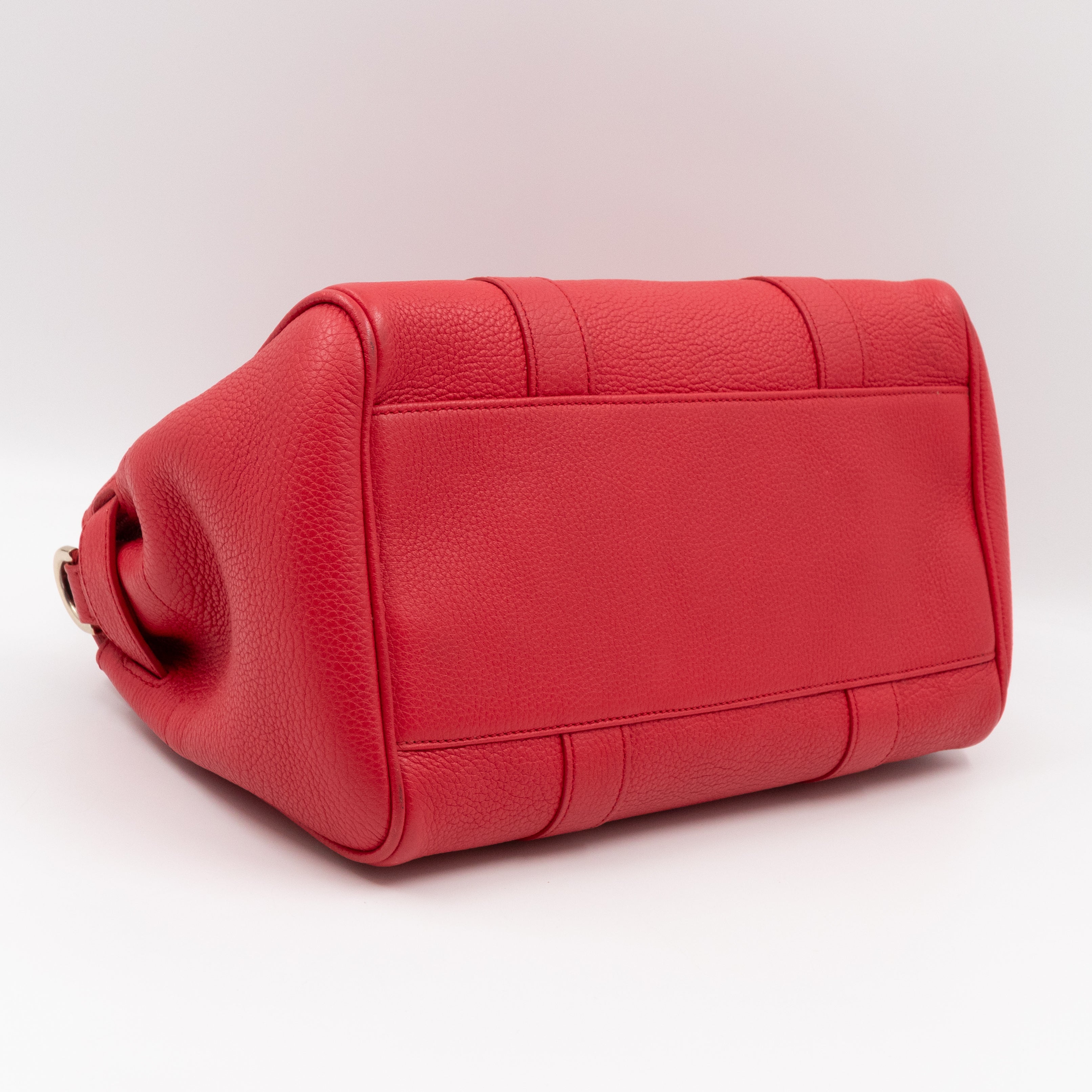 Small Bayswater Red Leather