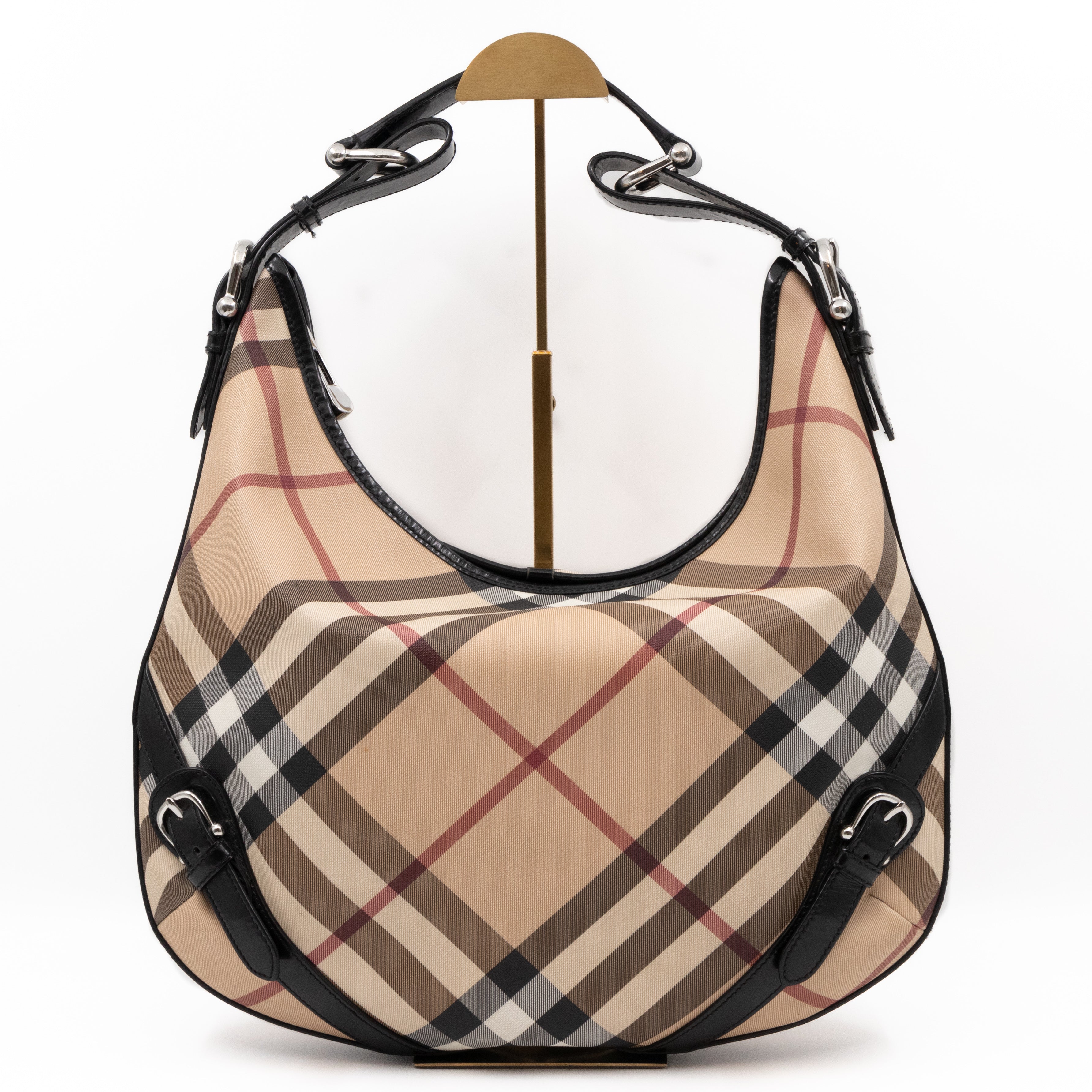 Large Shoulder Hobo Bag Nova Check