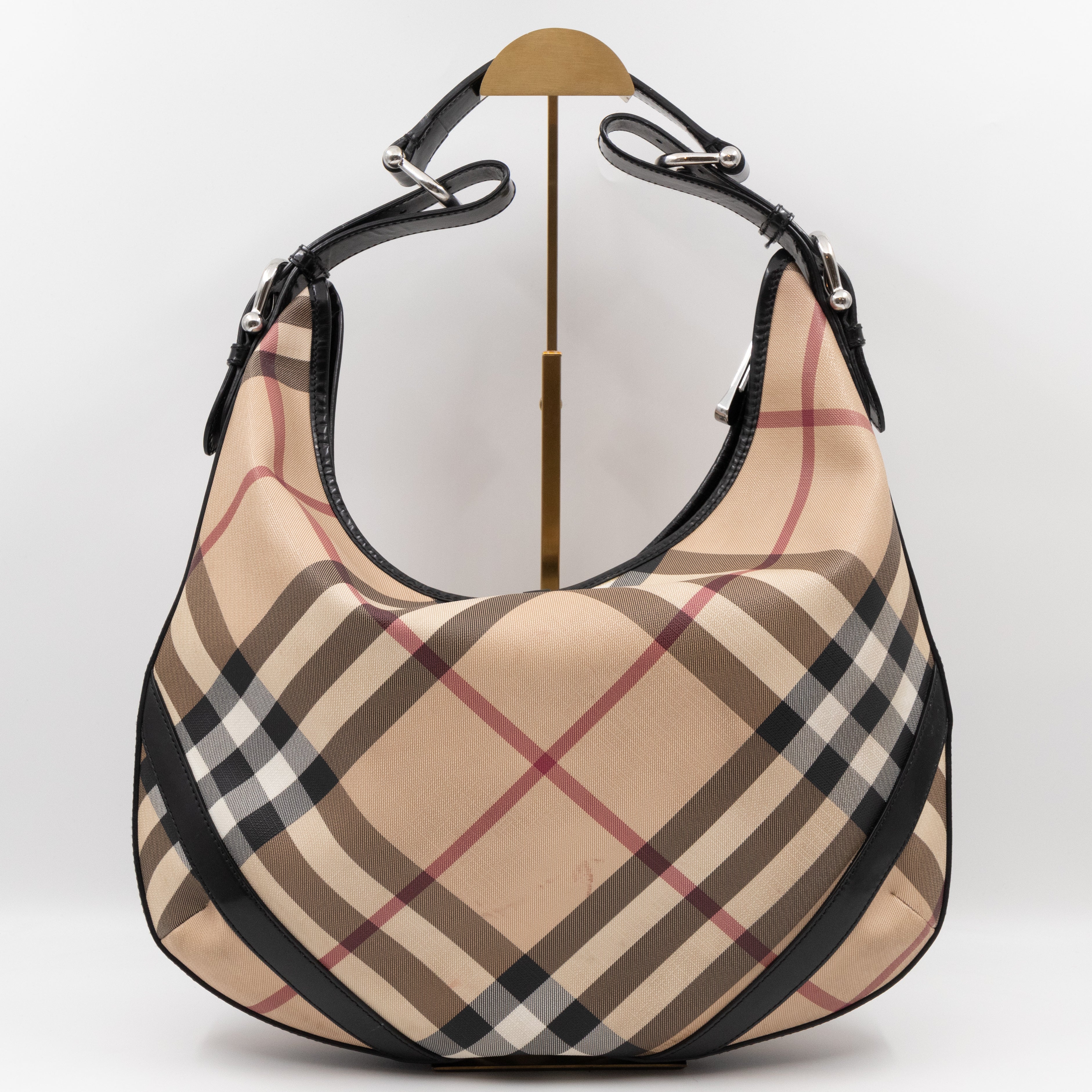 Large Shoulder Hobo Bag Nova Check