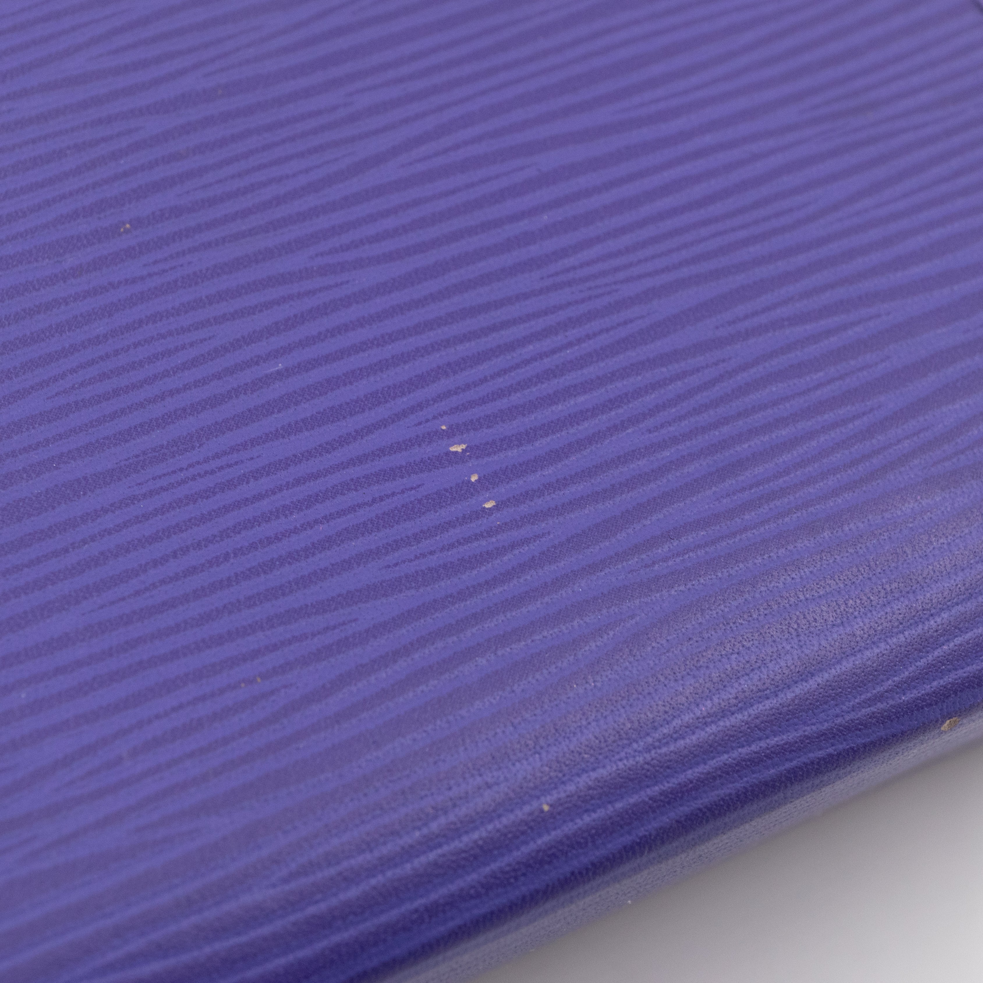 Toiletry Pouch 19 Purple Epi Leather