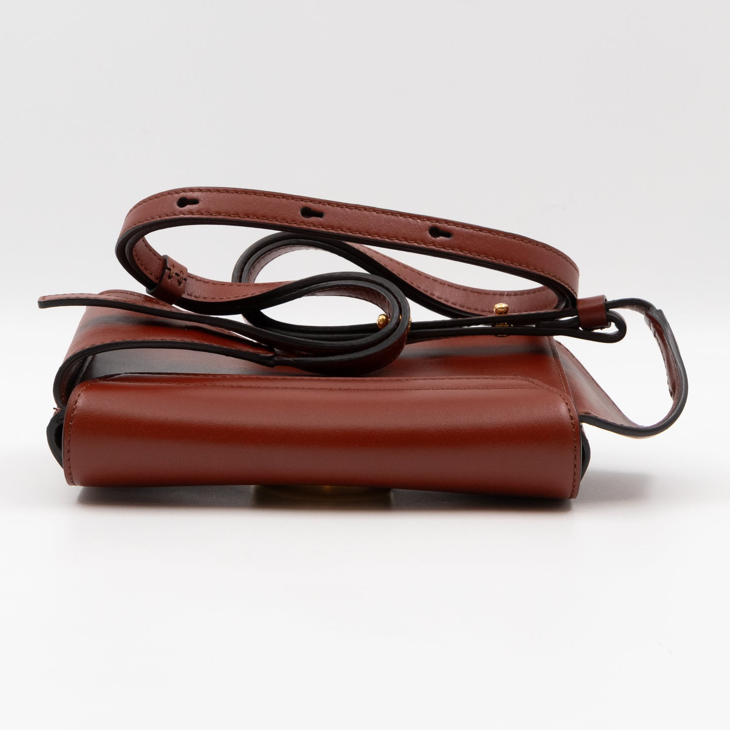 C Belt Bag Brown Leather