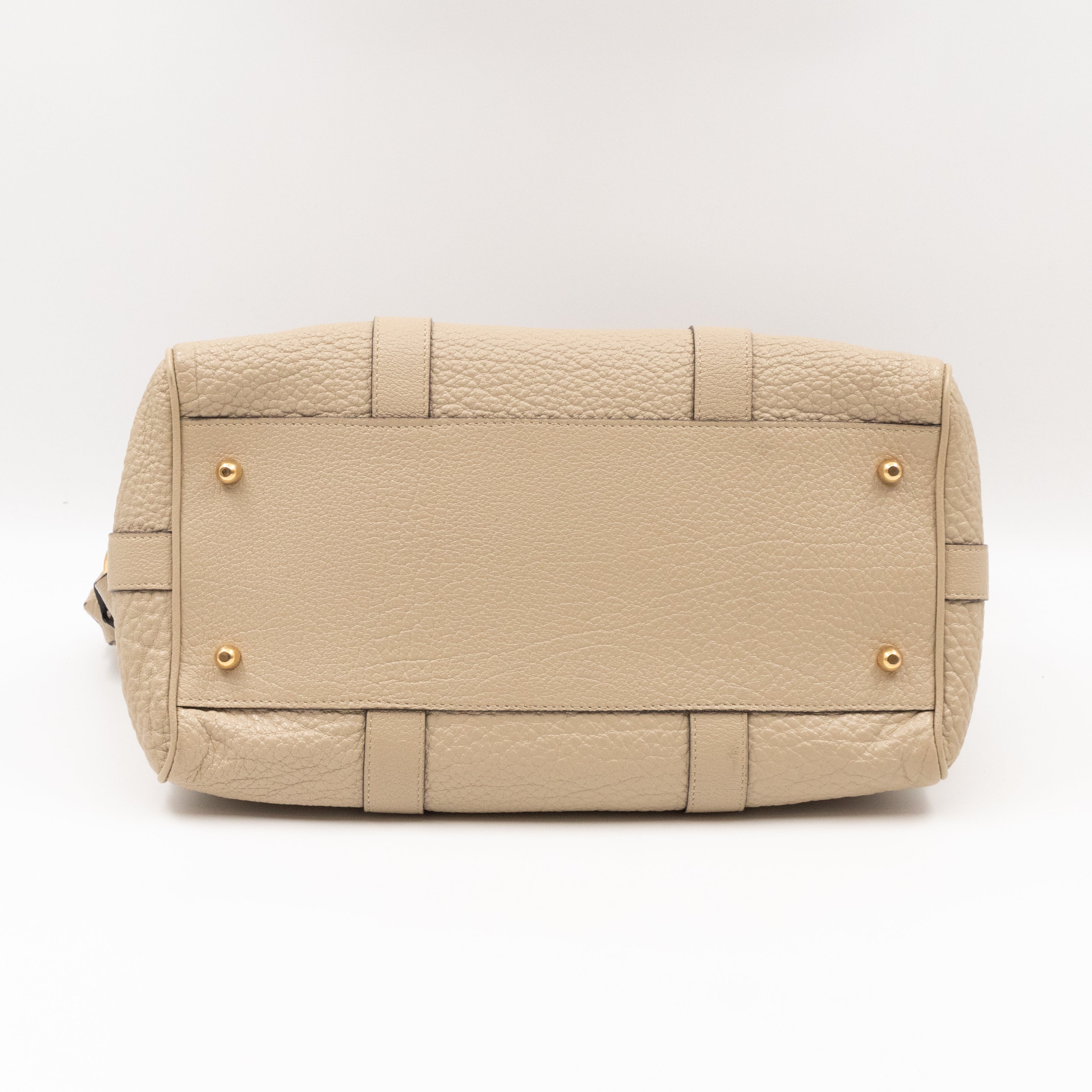 Paseo 30 Boston Bag Beige Leather