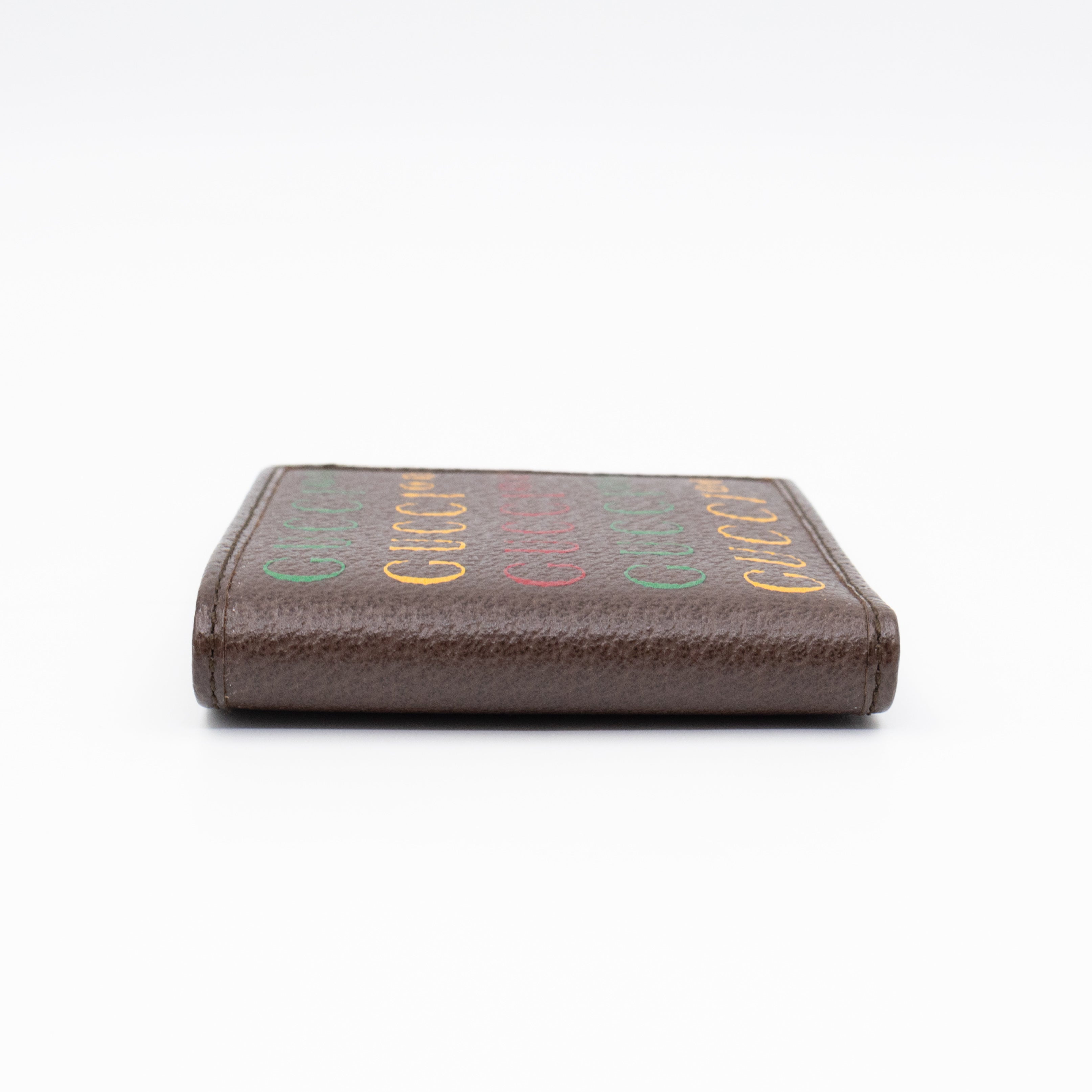 Gucci 100 Bi-Fold Wallet Brown Leather