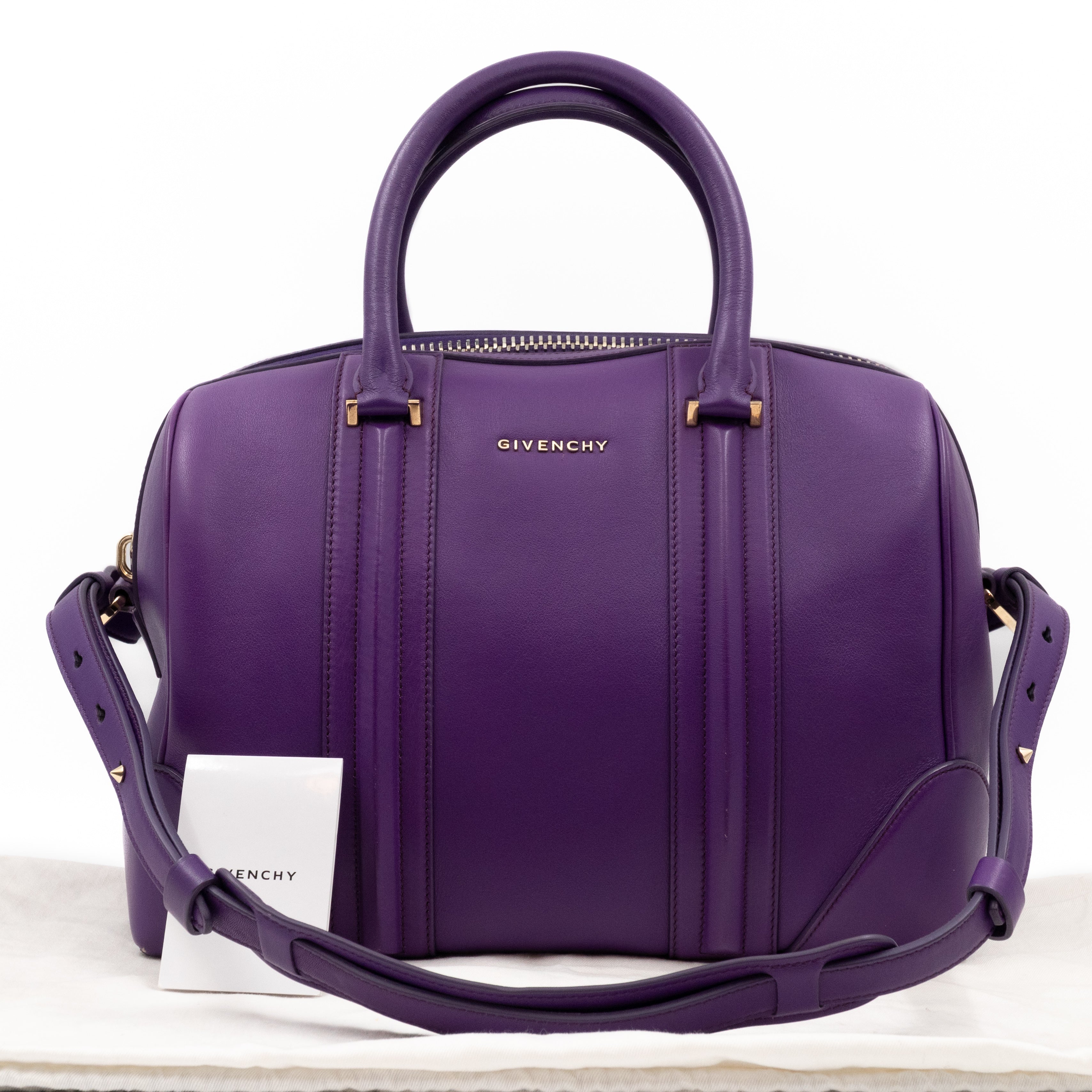 Lucrezia Purple Leather