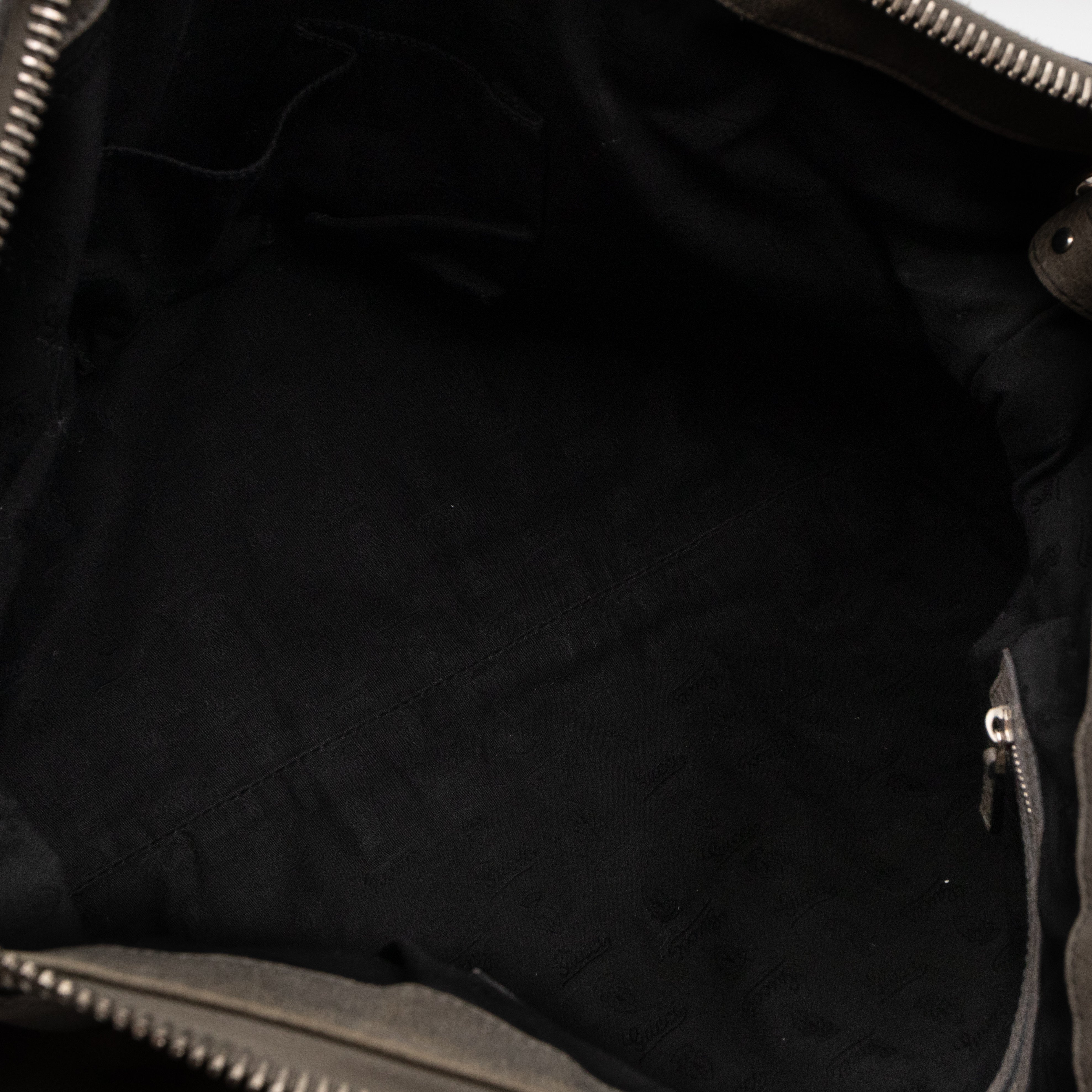 Bamboo Bar Shoulder Bag Grey Leather