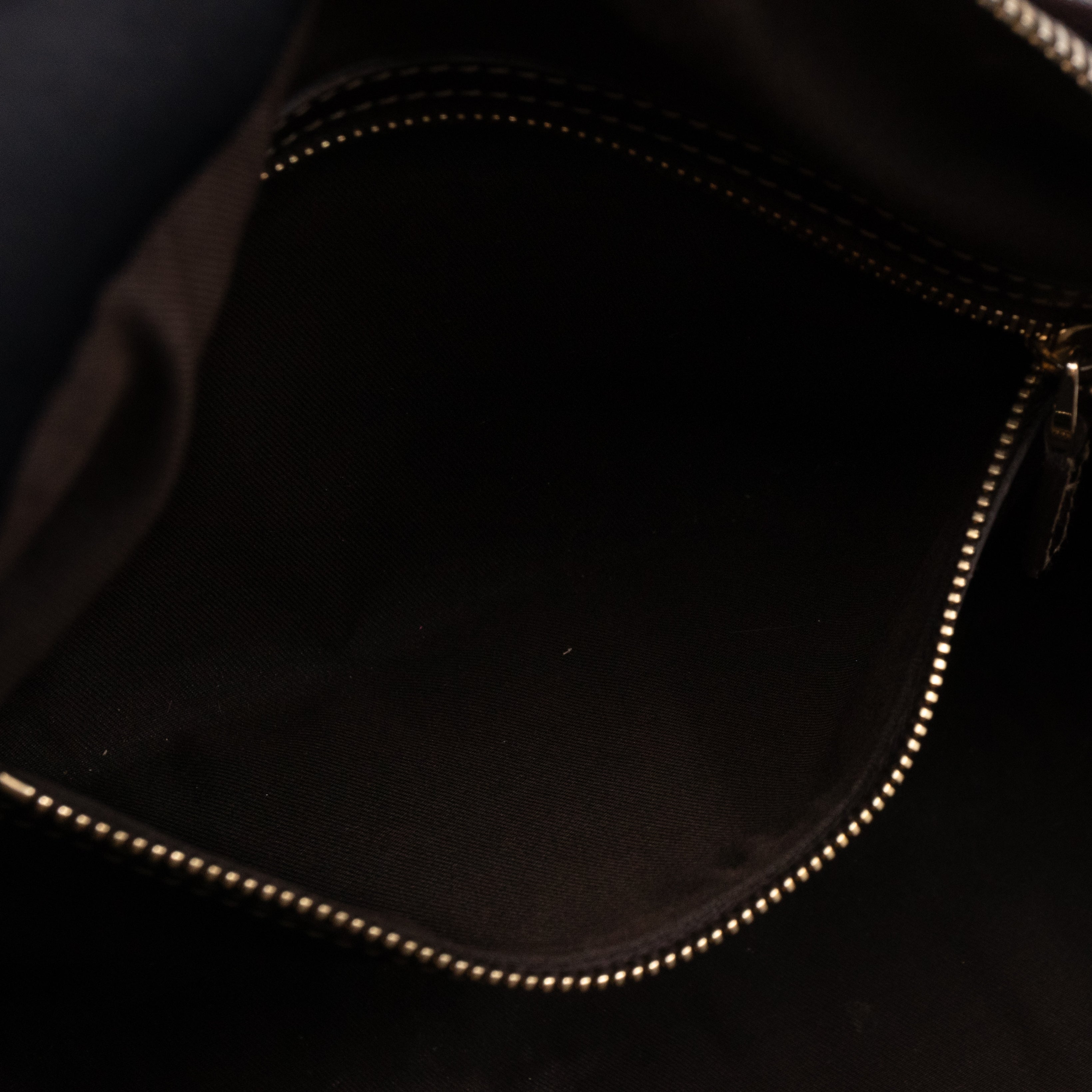 Britt Web Boston Bag Brown Leather