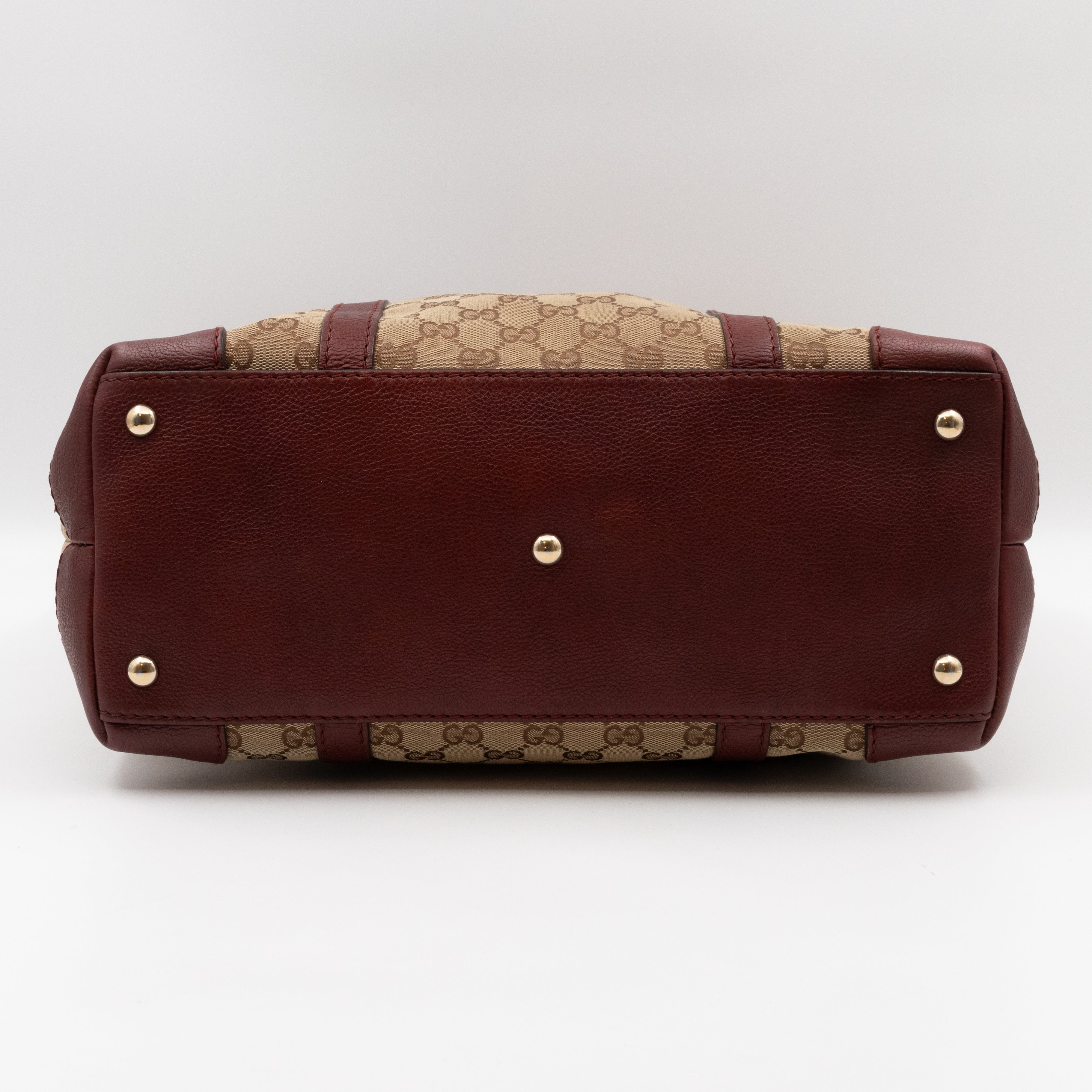 Marrakech Large Tote Bag GG Canvas Burgundy