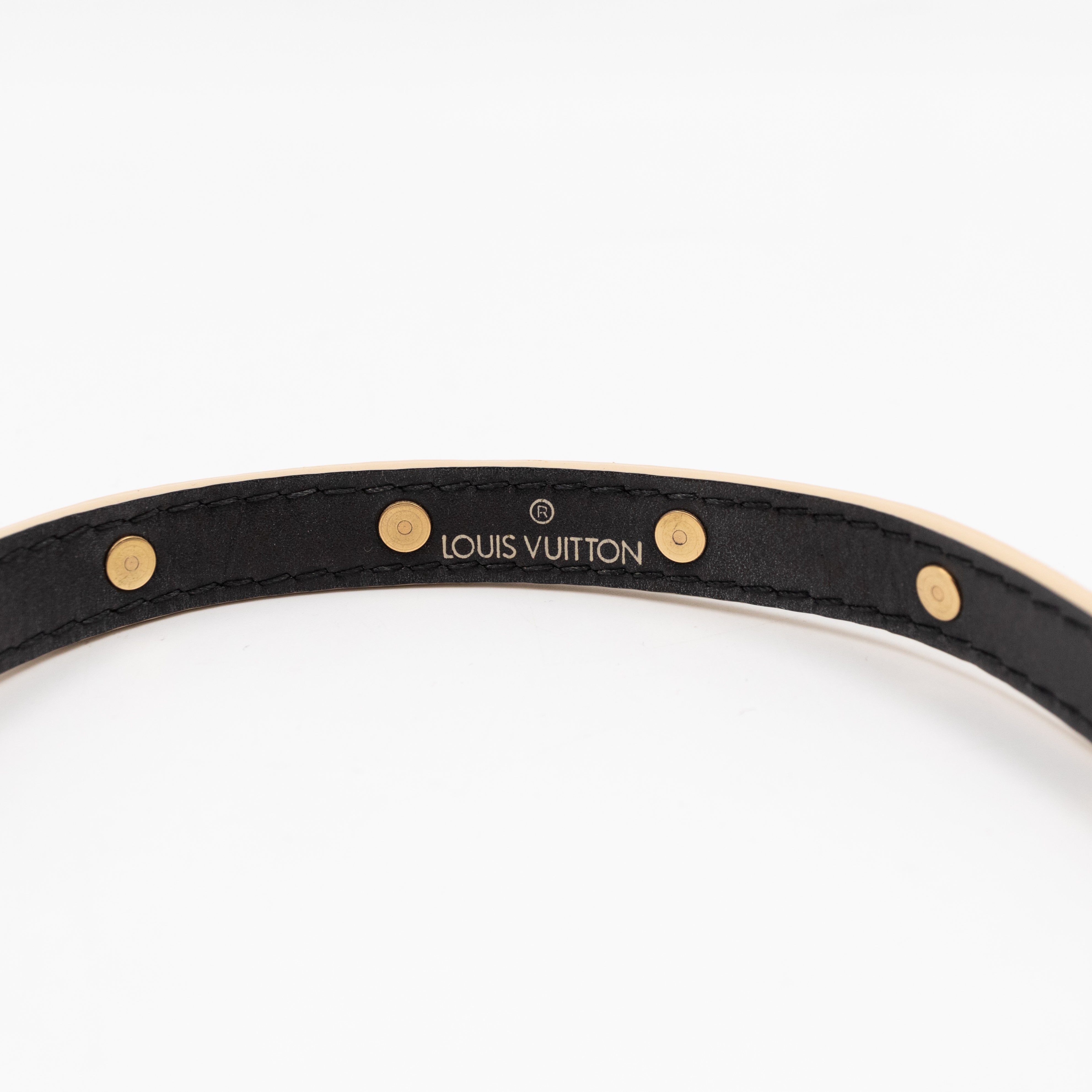 Double Tour Suhali Bracelet Black Leather