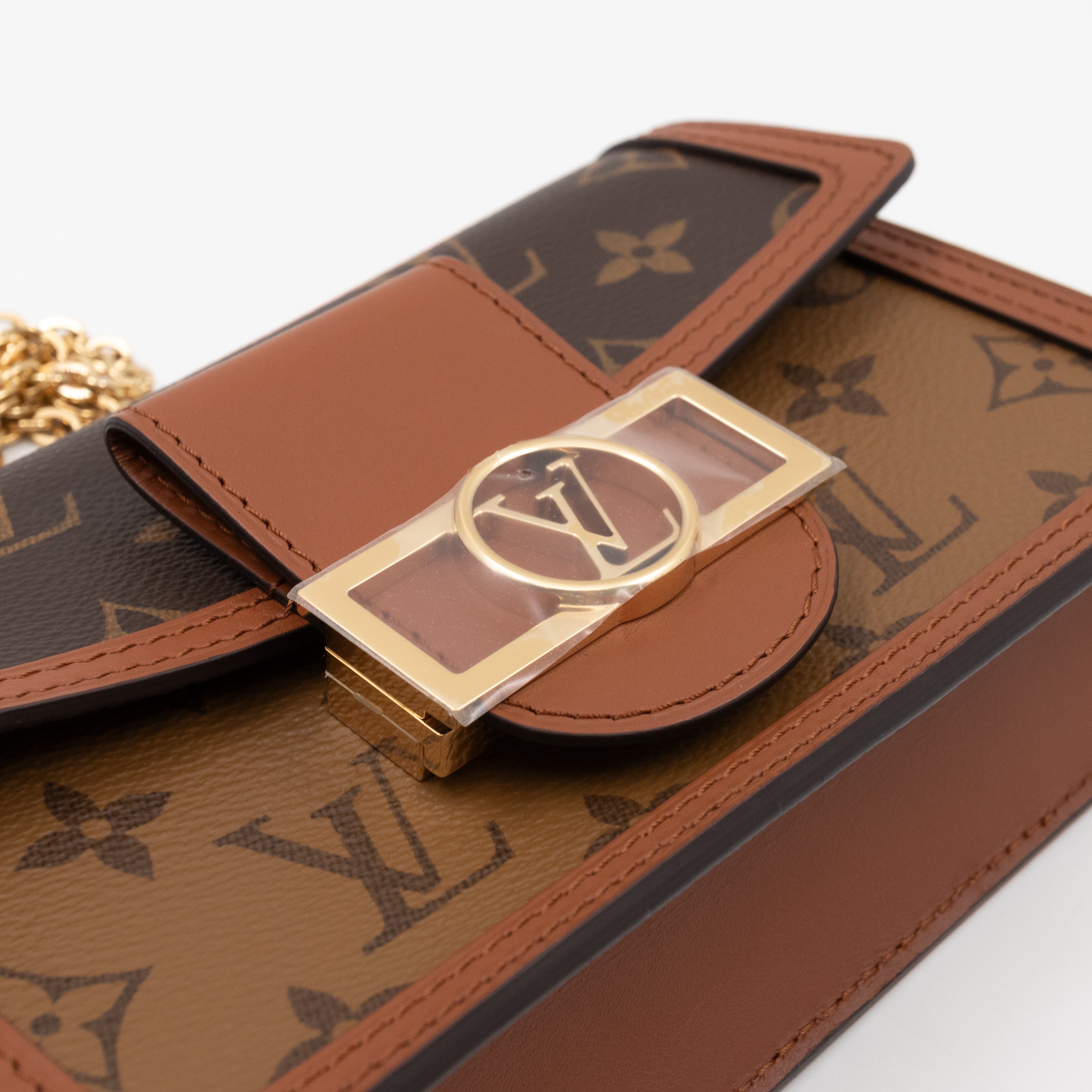 Dauphine Chain Wallet Monogram Reverse