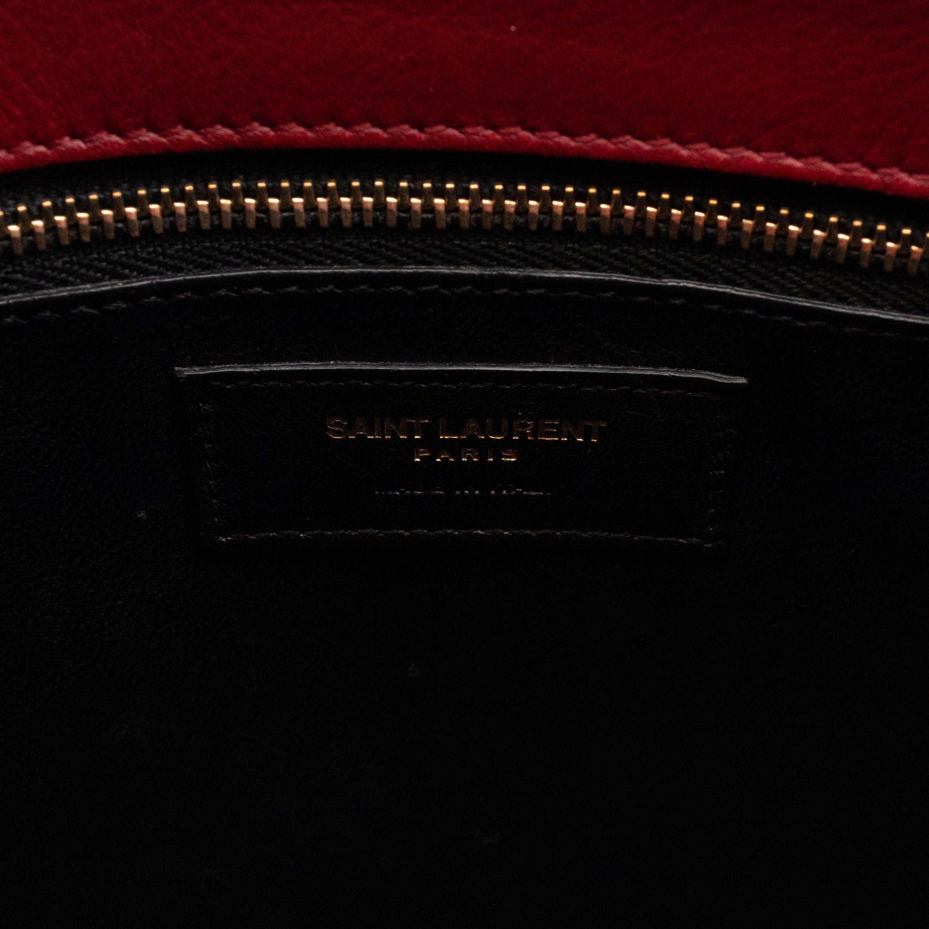 Sac de Jour Small Dark Red Leather