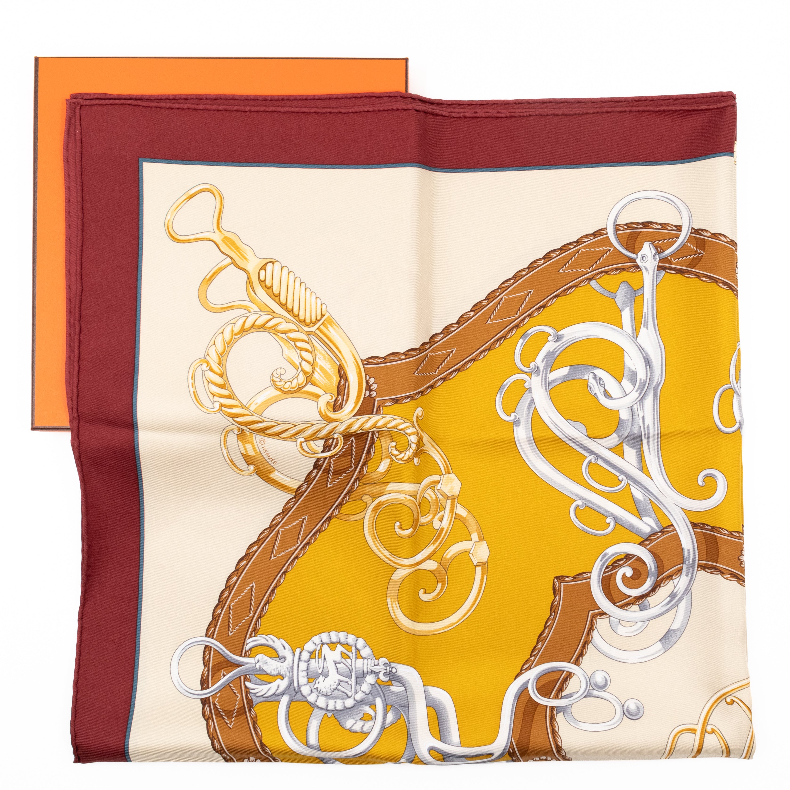 Silk Scarf 90 Profile Selleriere