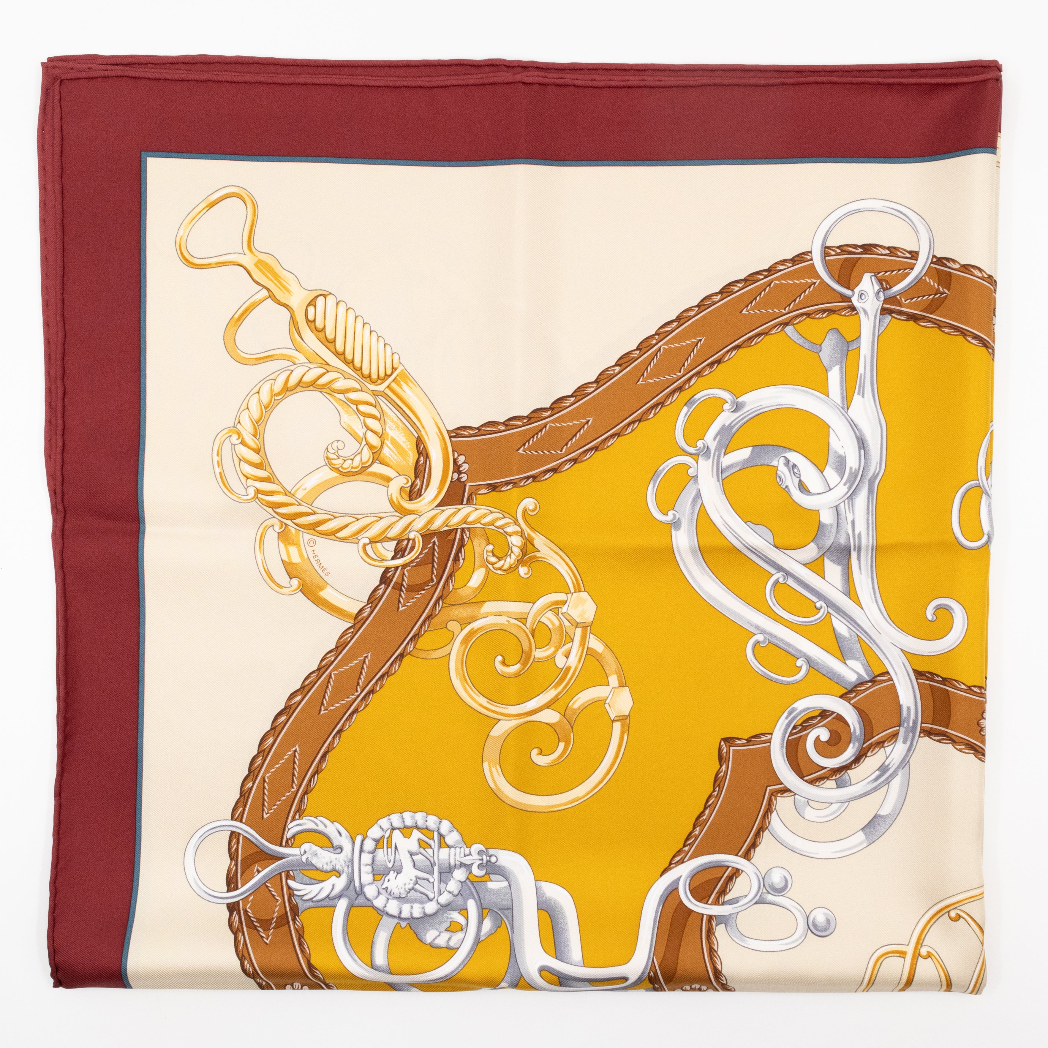 Silk Scarf 90 Profile Selleriere