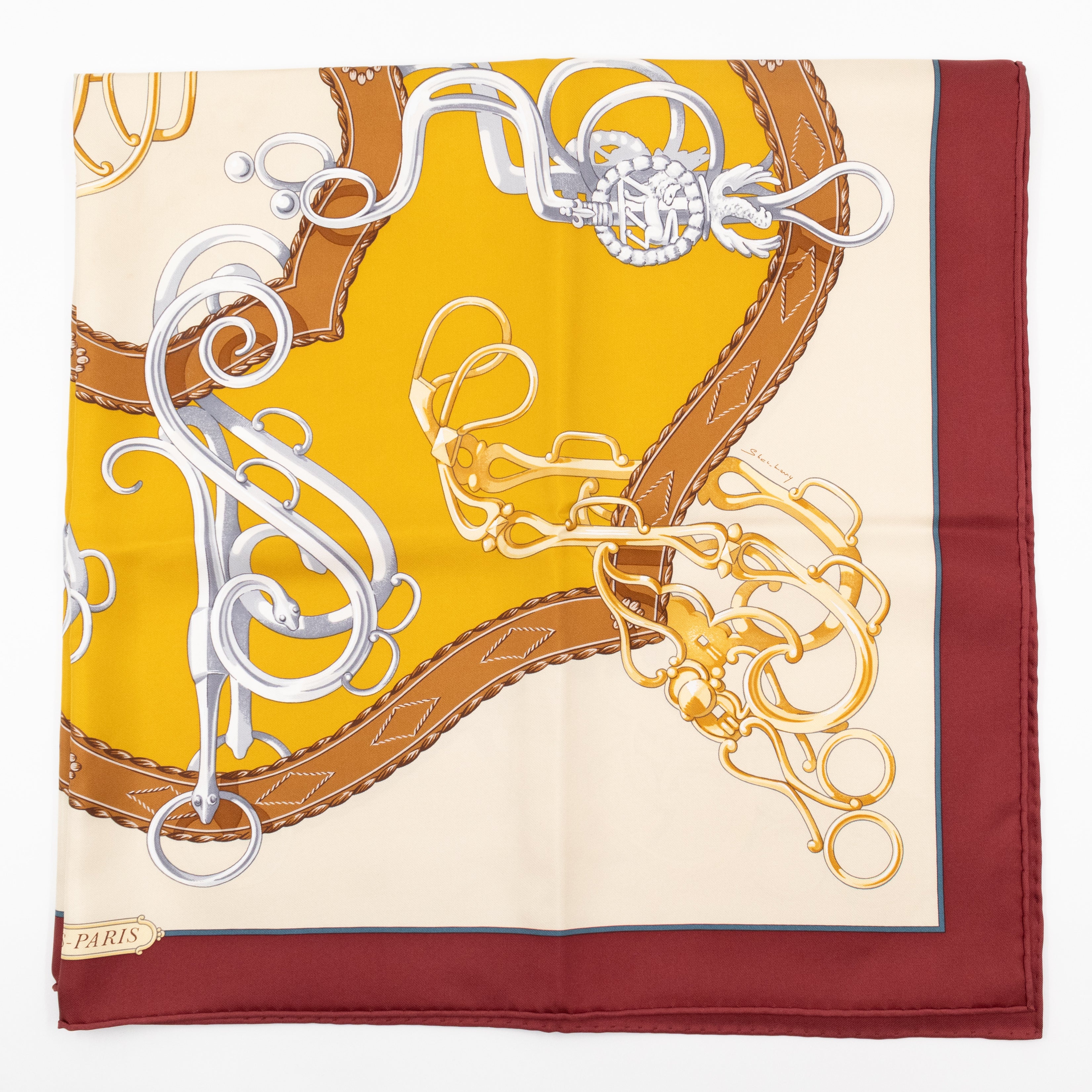 Silk Scarf 90 Profile Selleriere