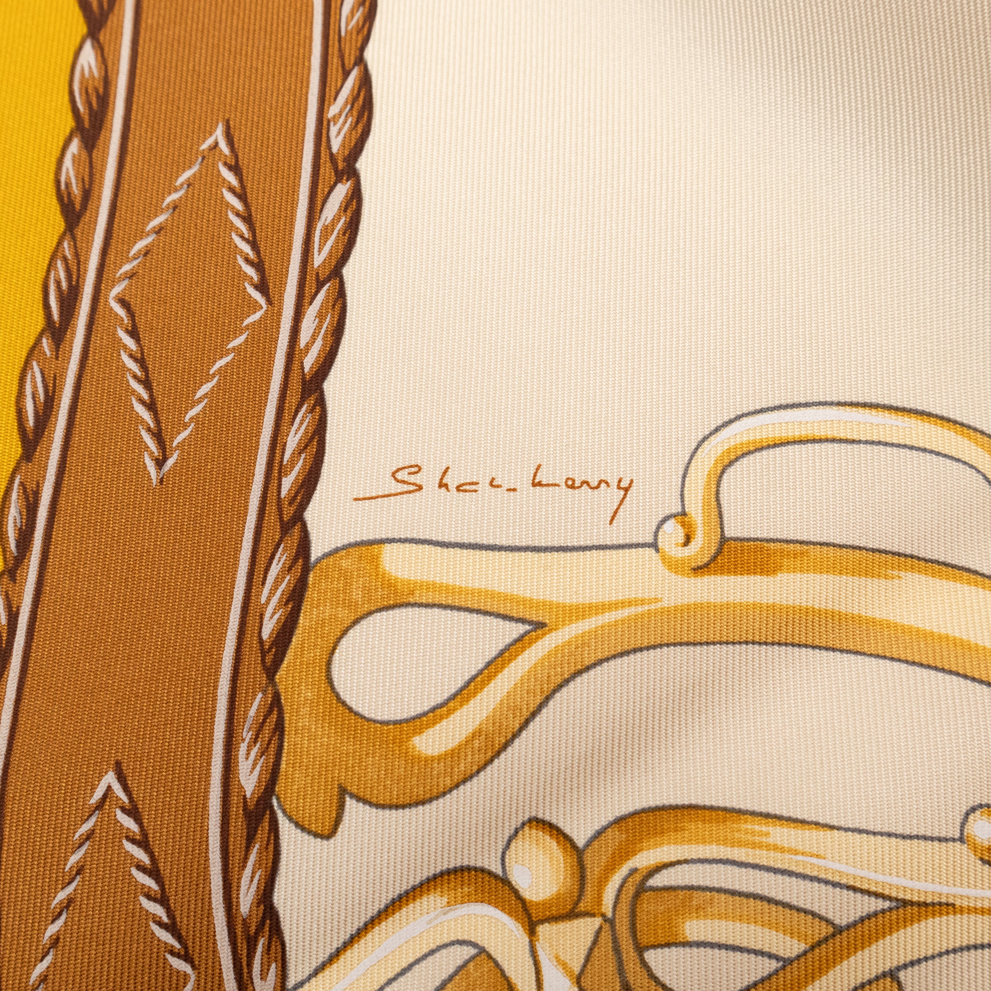 Silk Scarf 90 Profile Selleriere