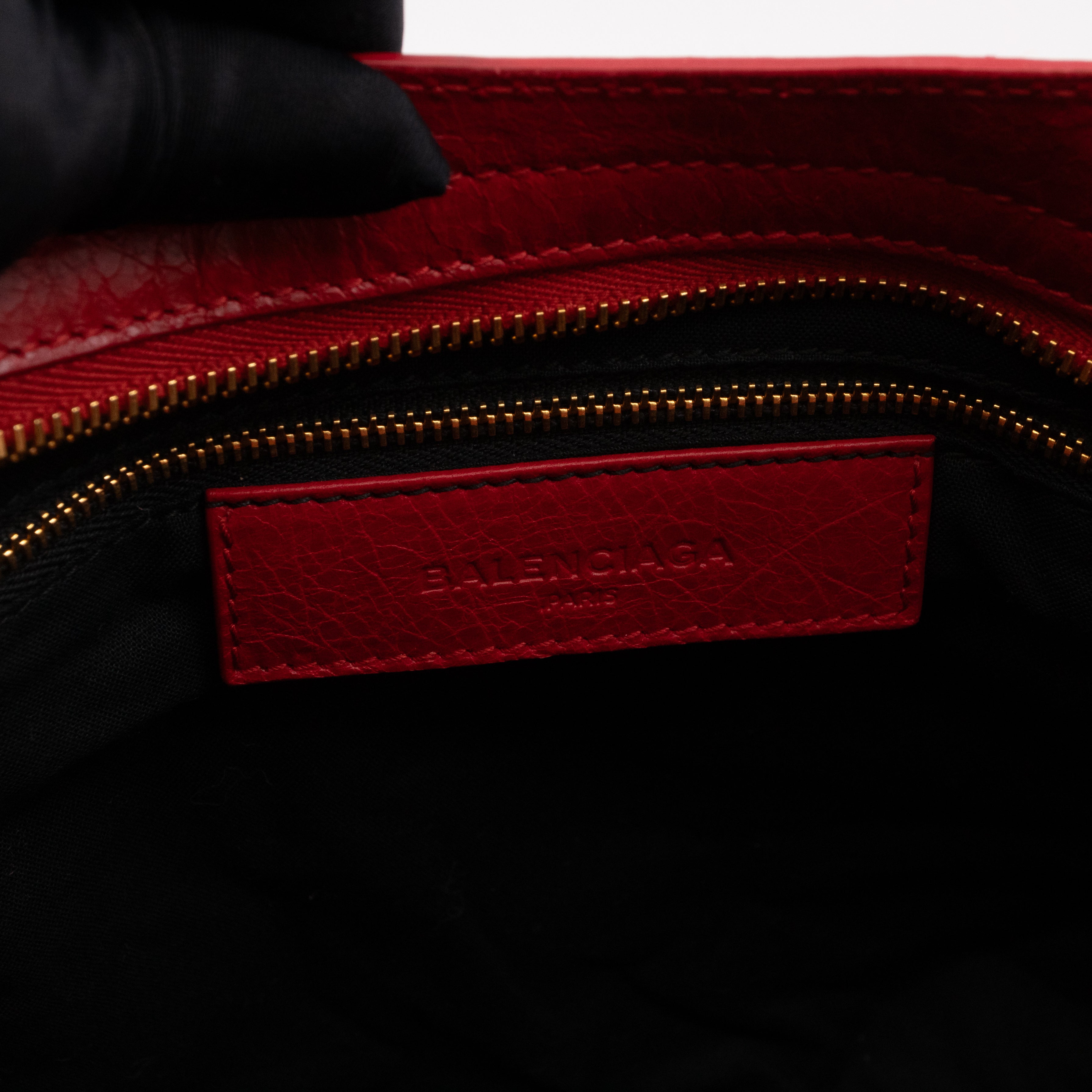 City Giant 12 Red Leather Gold