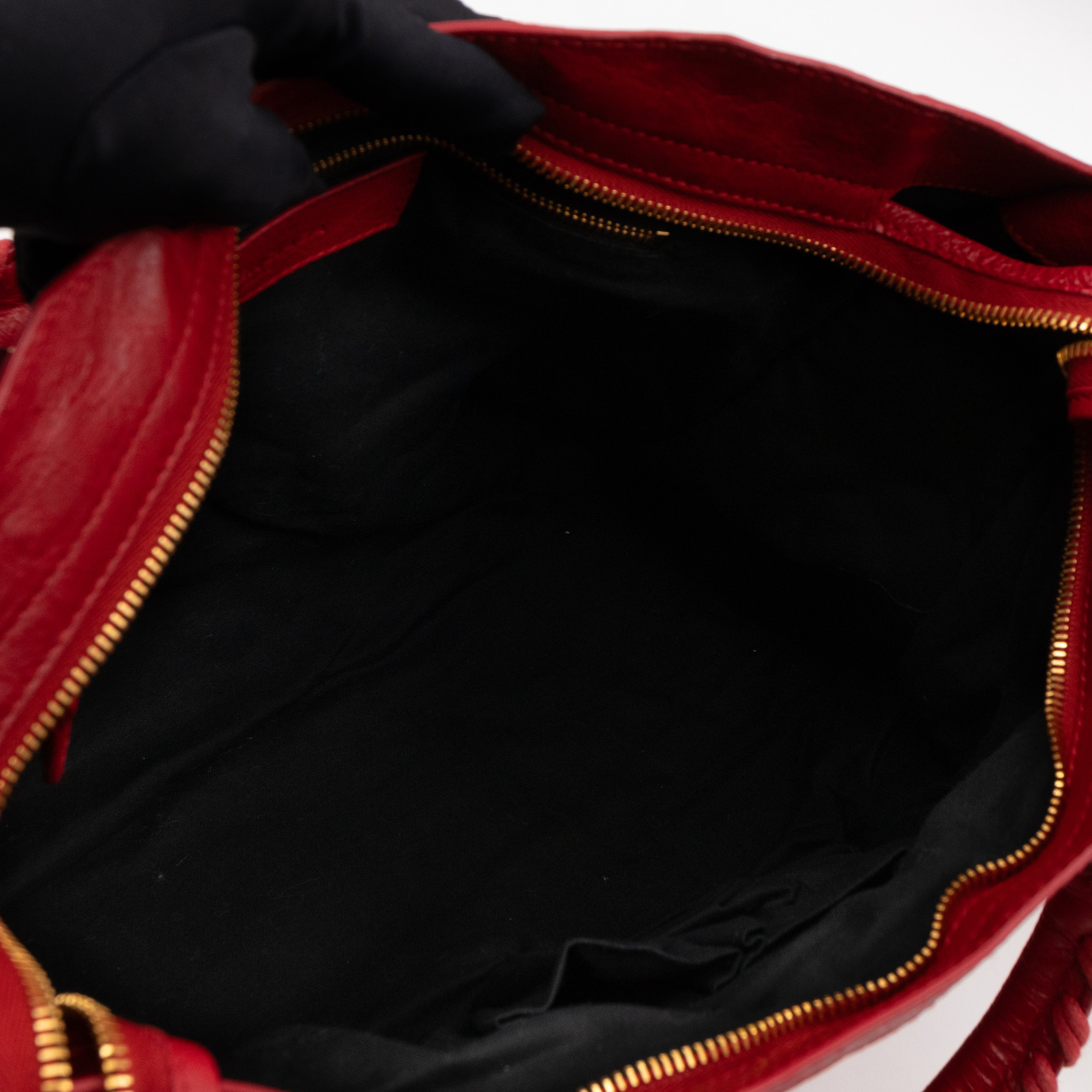 City Giant 12 Red Leather Gold