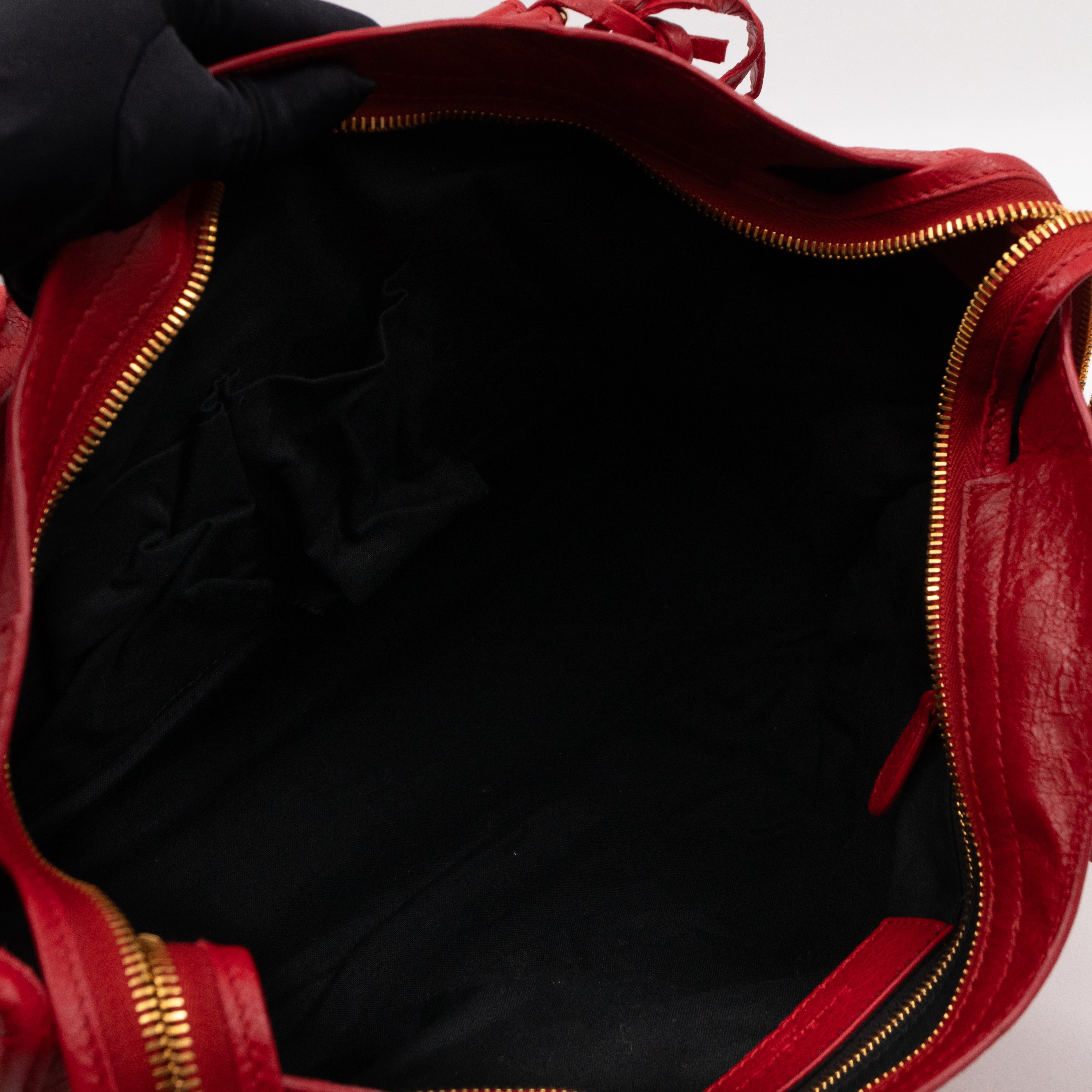 City Giant 12 Red Leather Gold