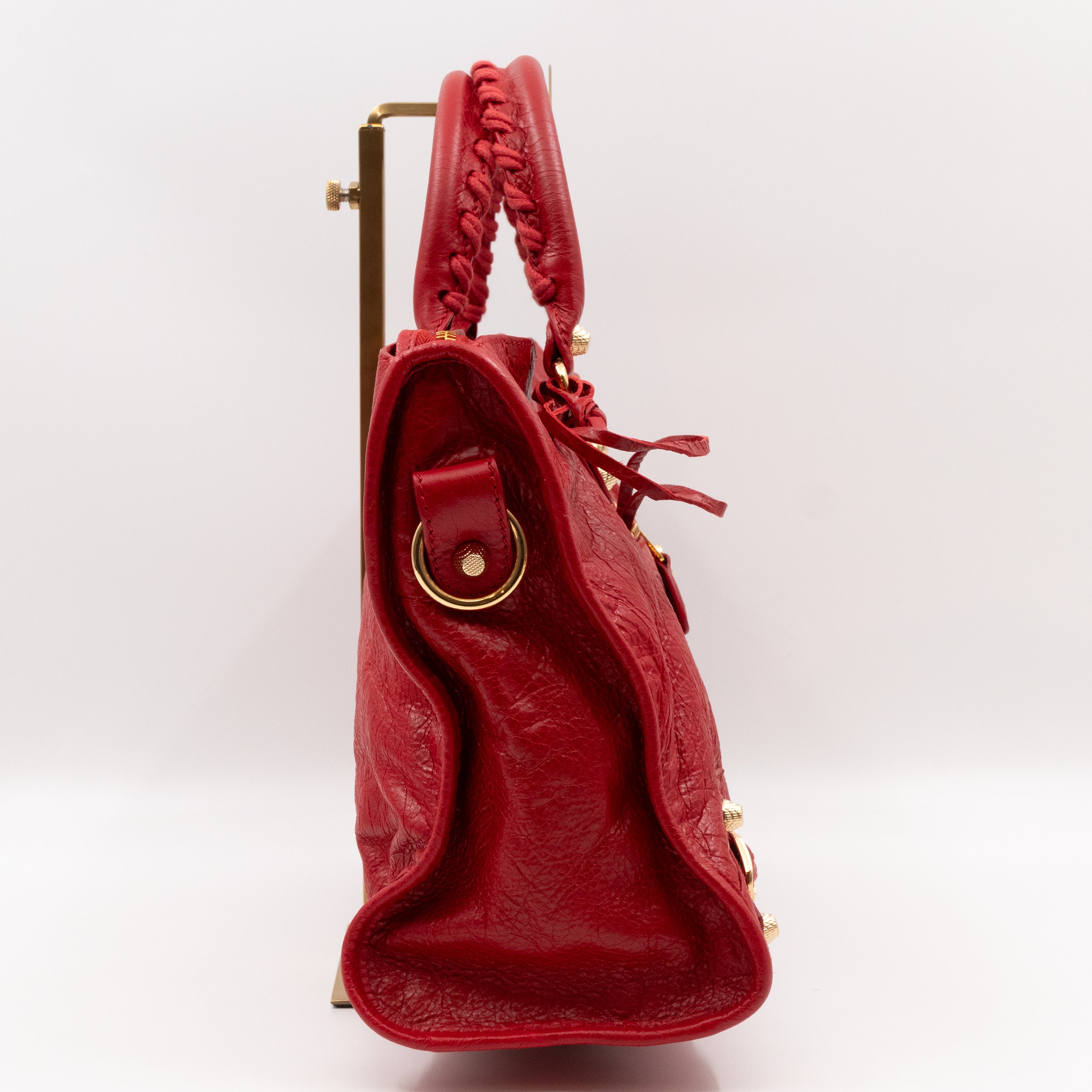 City Giant 12 Red Leather Gold