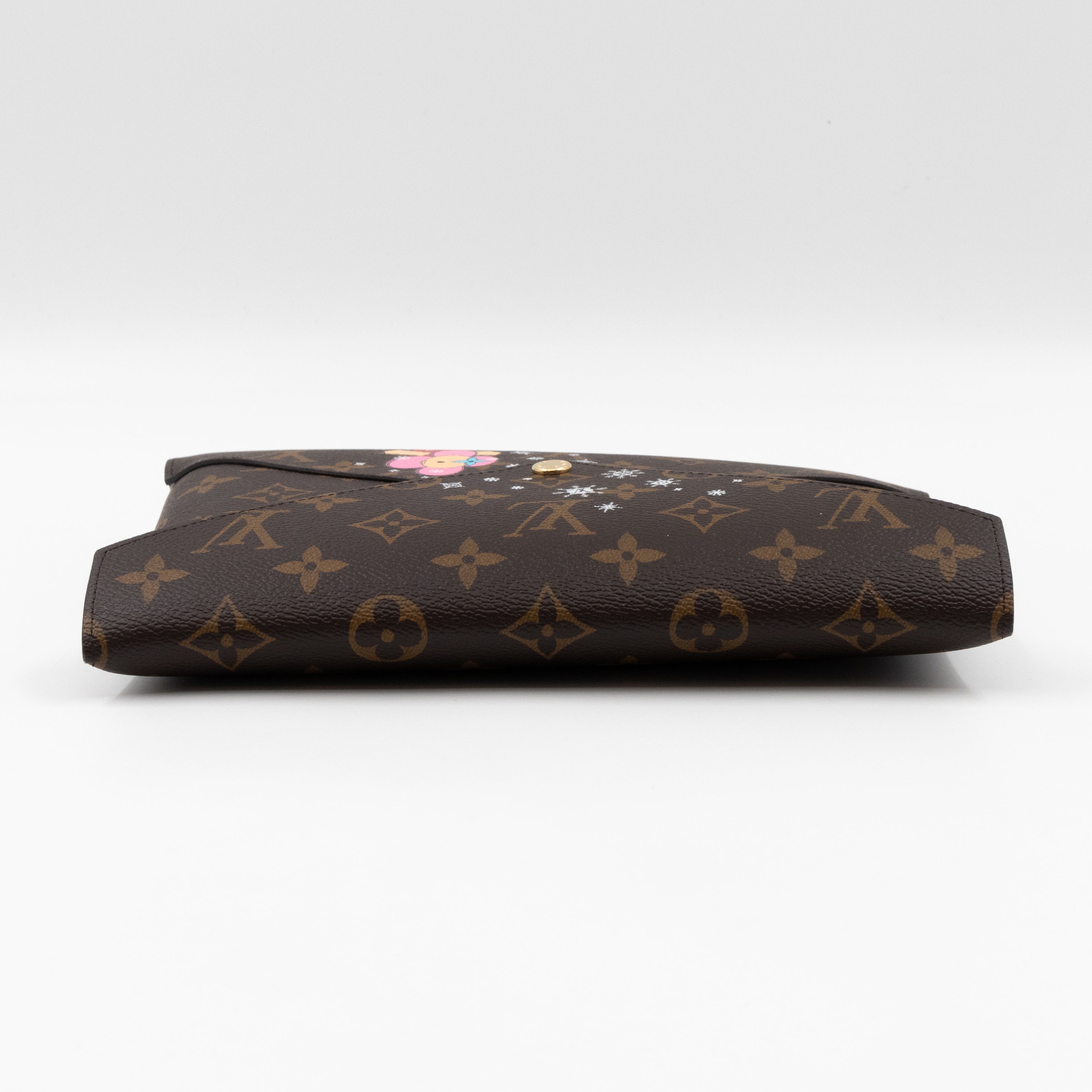 Pochette Kirigami Large Monogram Christmas