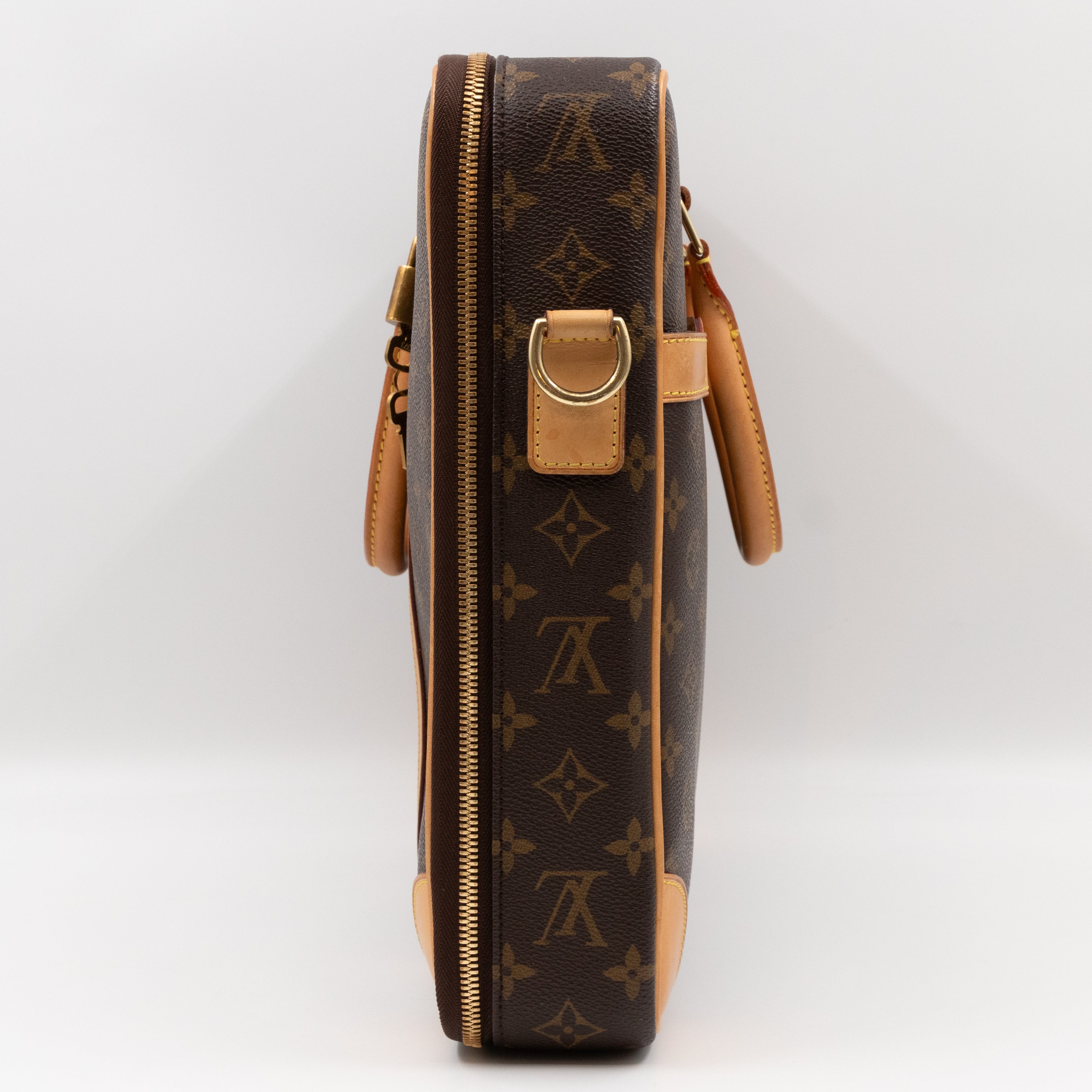 Cupertino Monogram Briefcase