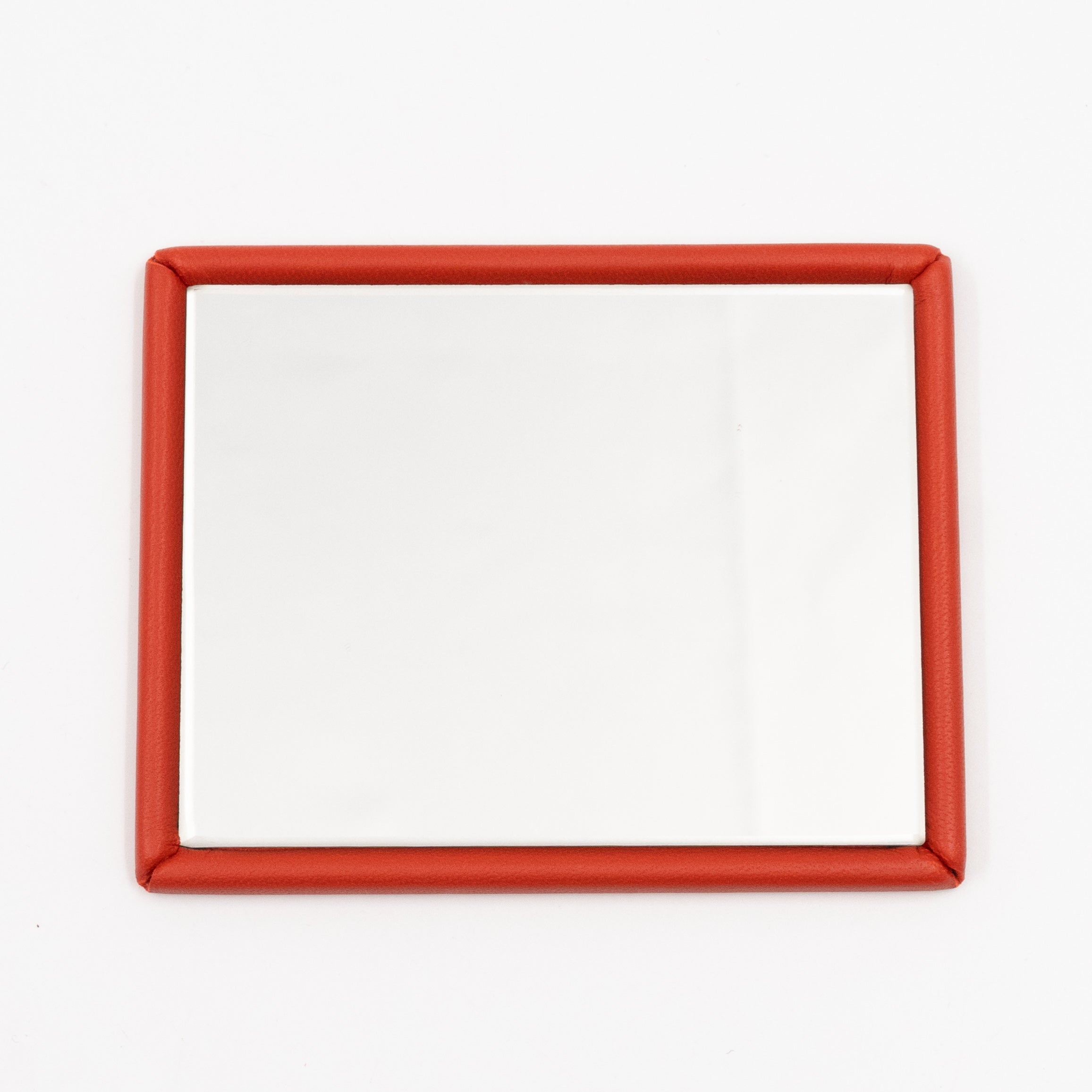 Loop Shoulder Bag Intrecciato Orange Leather