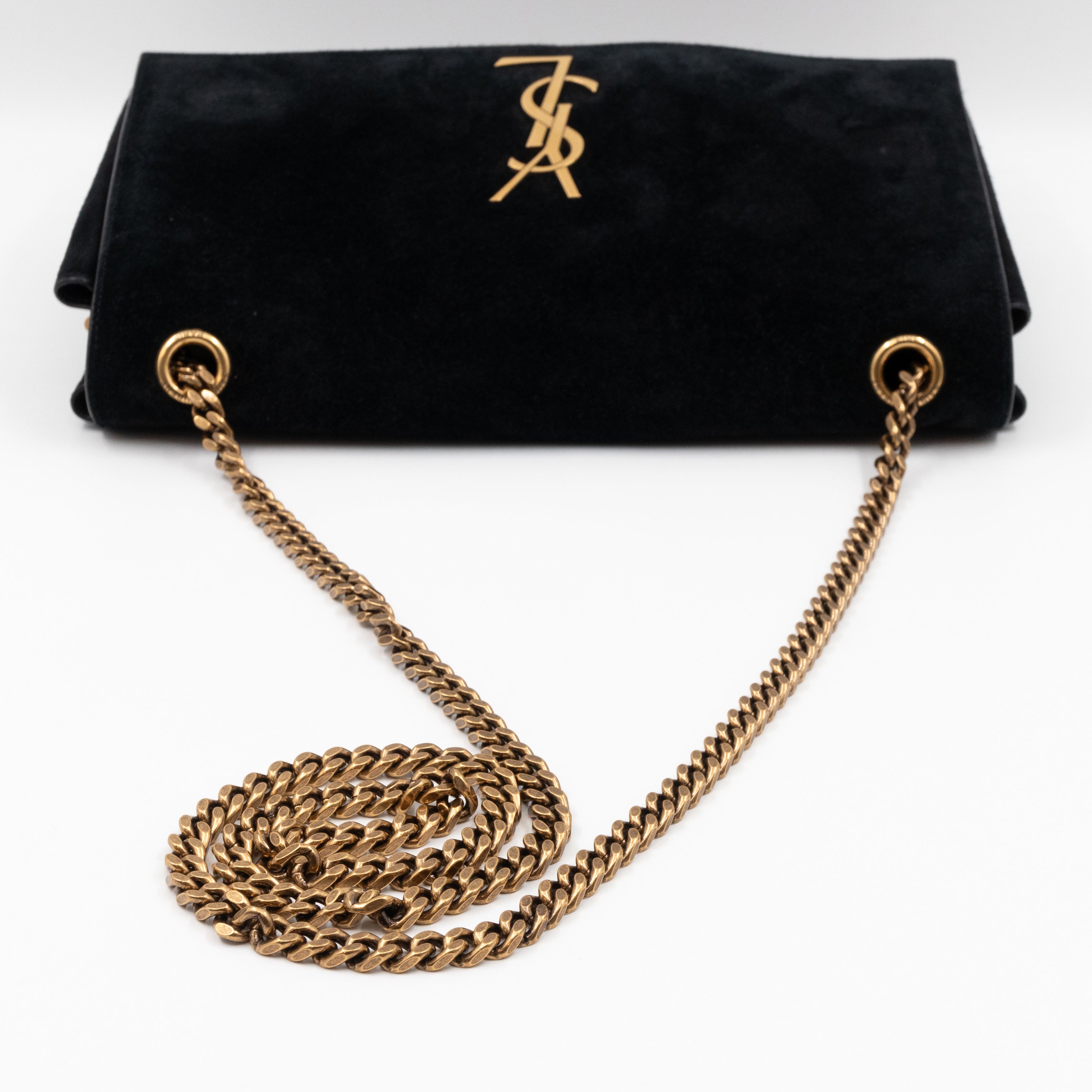 Reversible Kate Medium Black Suede & Leather