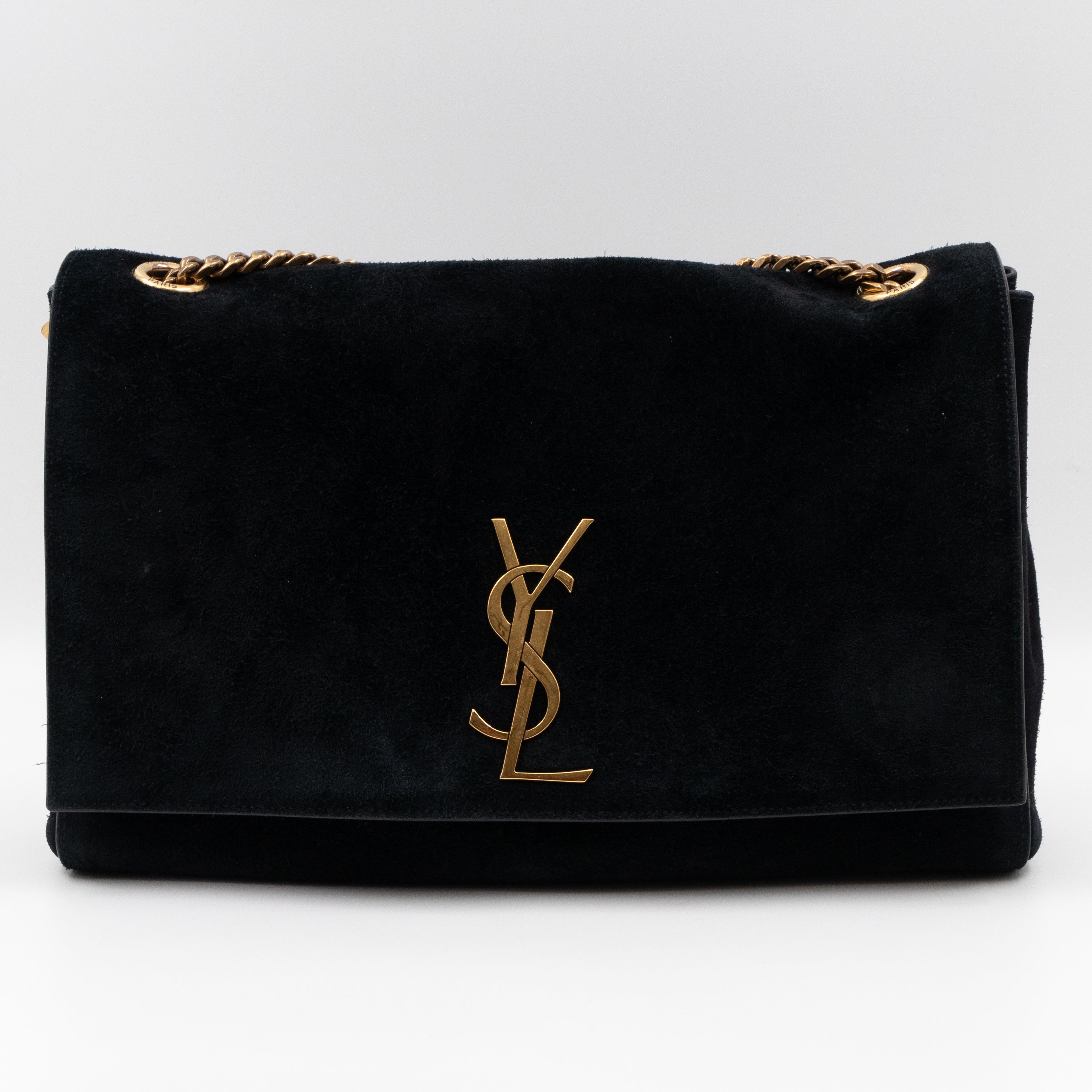 Reversible Kate Medium Black Suede & Leather