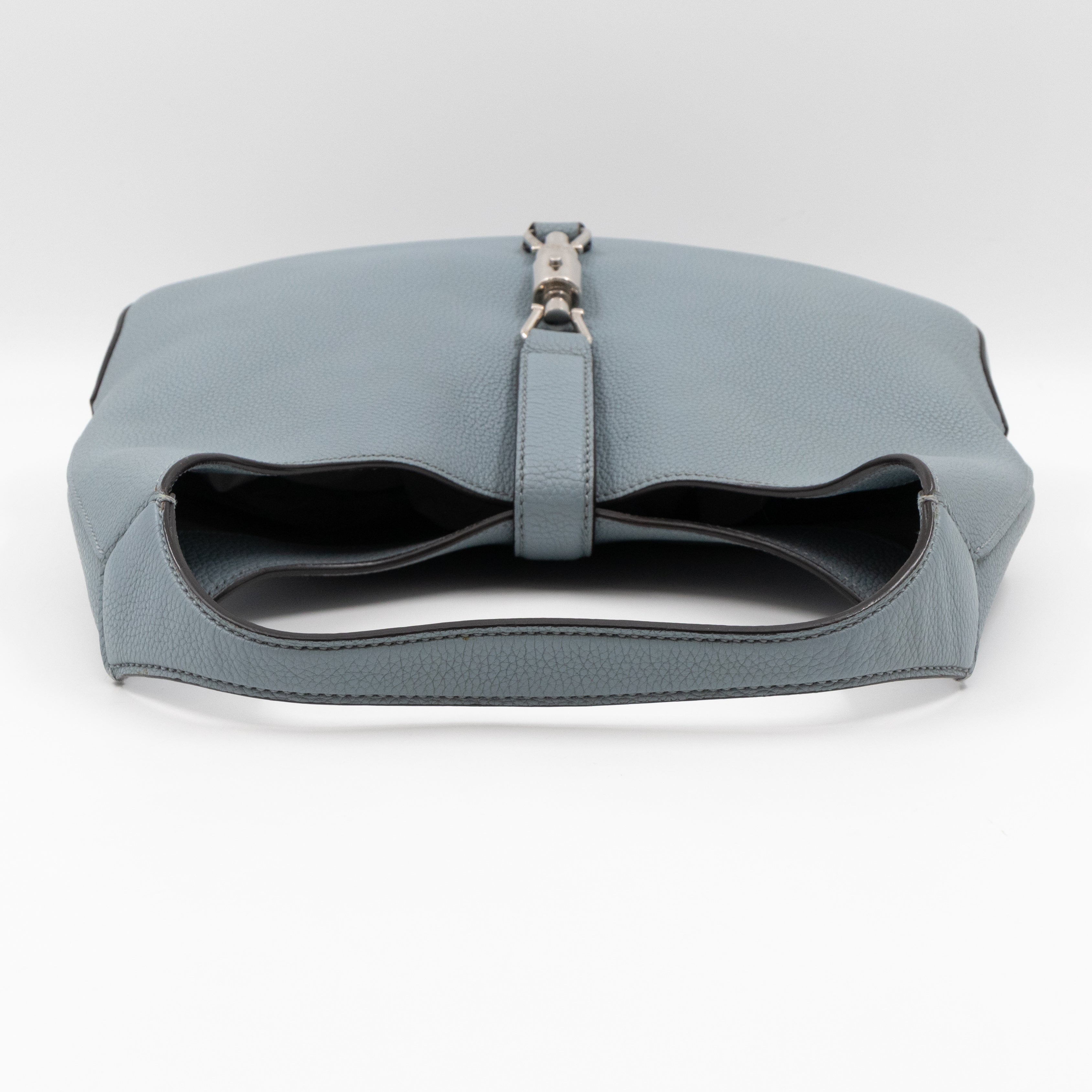 Jackie Hobo Bag Smoke Grey Leather