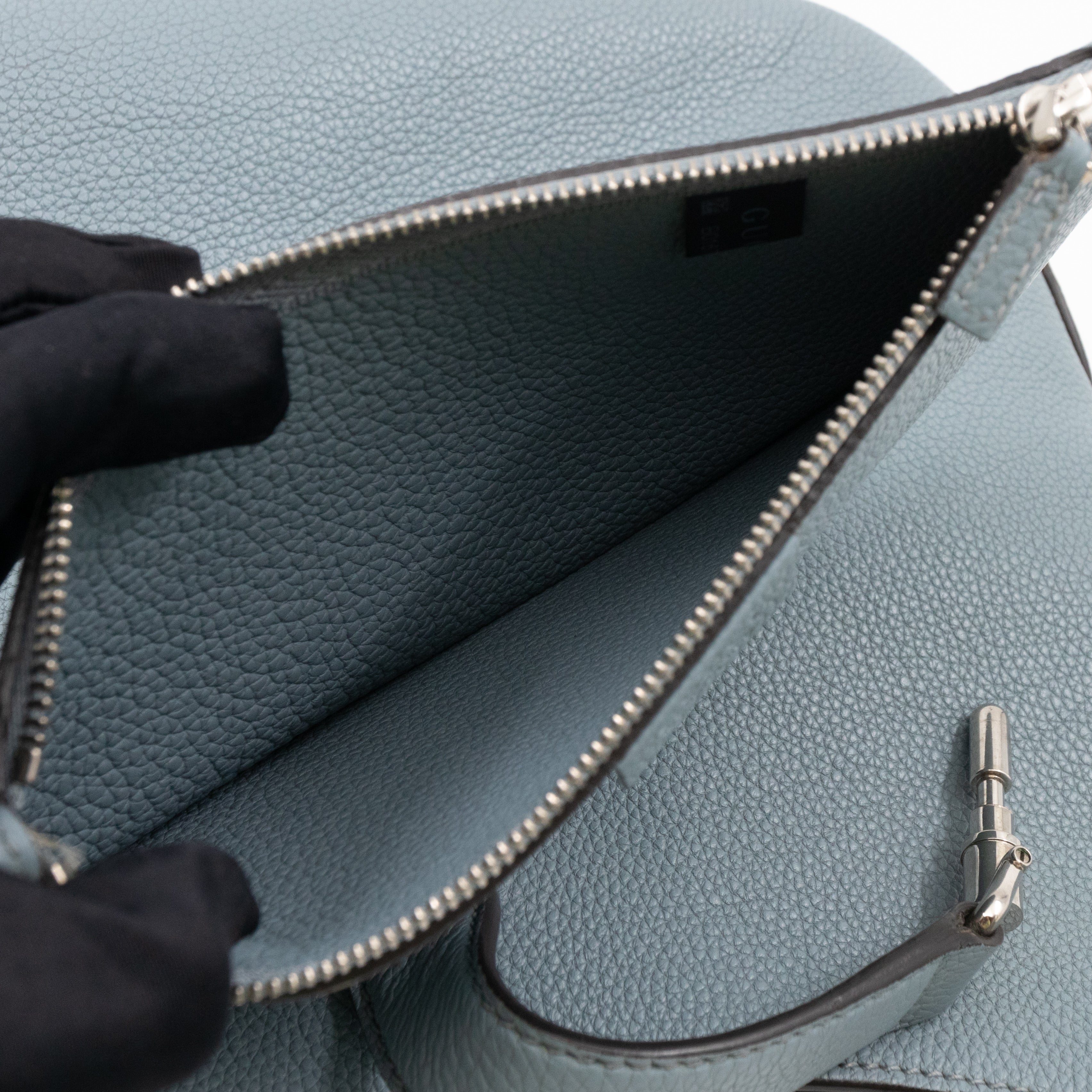 Jackie Hobo Bag Smoke Grey Leather