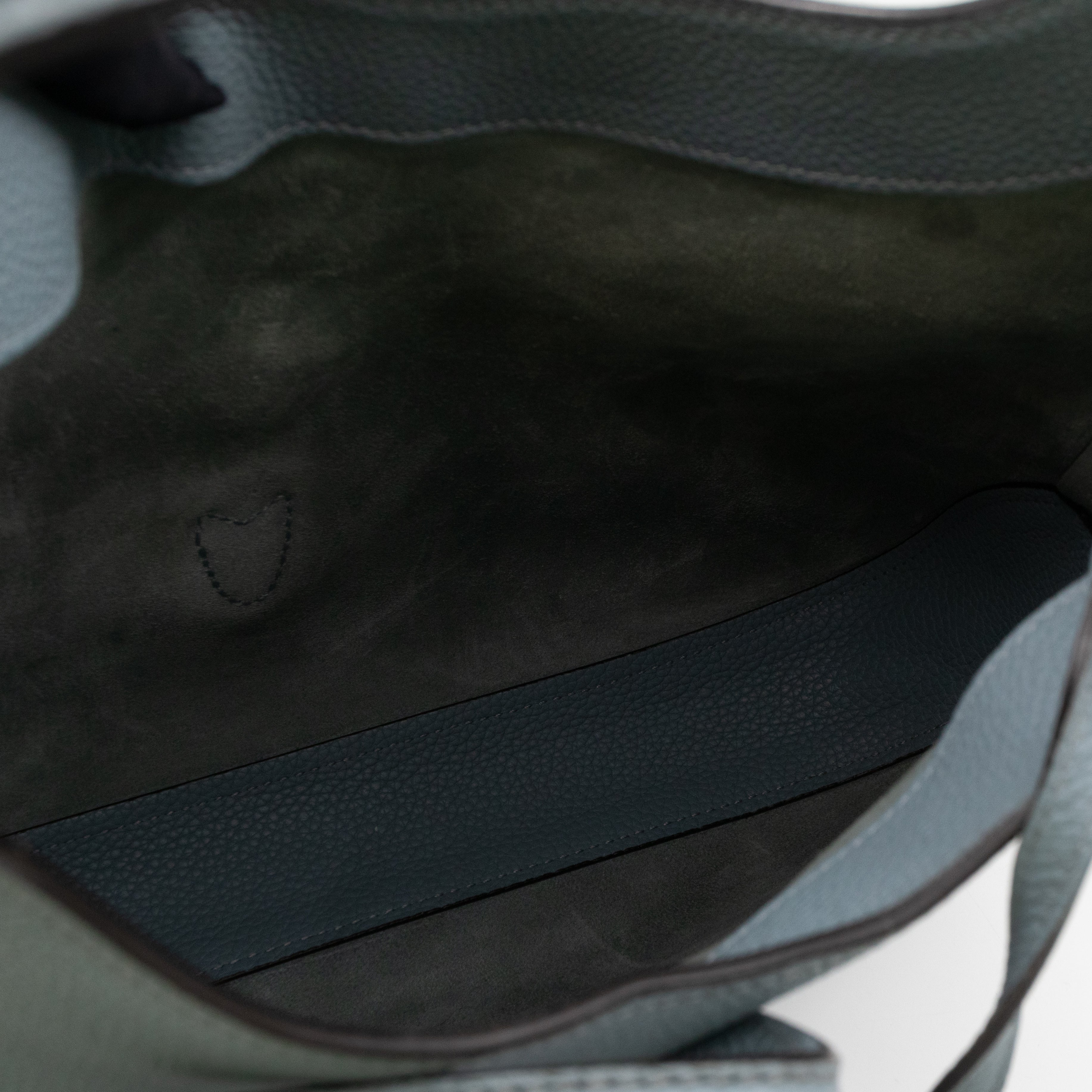 Jackie Hobo Bag Smoke Grey Leather