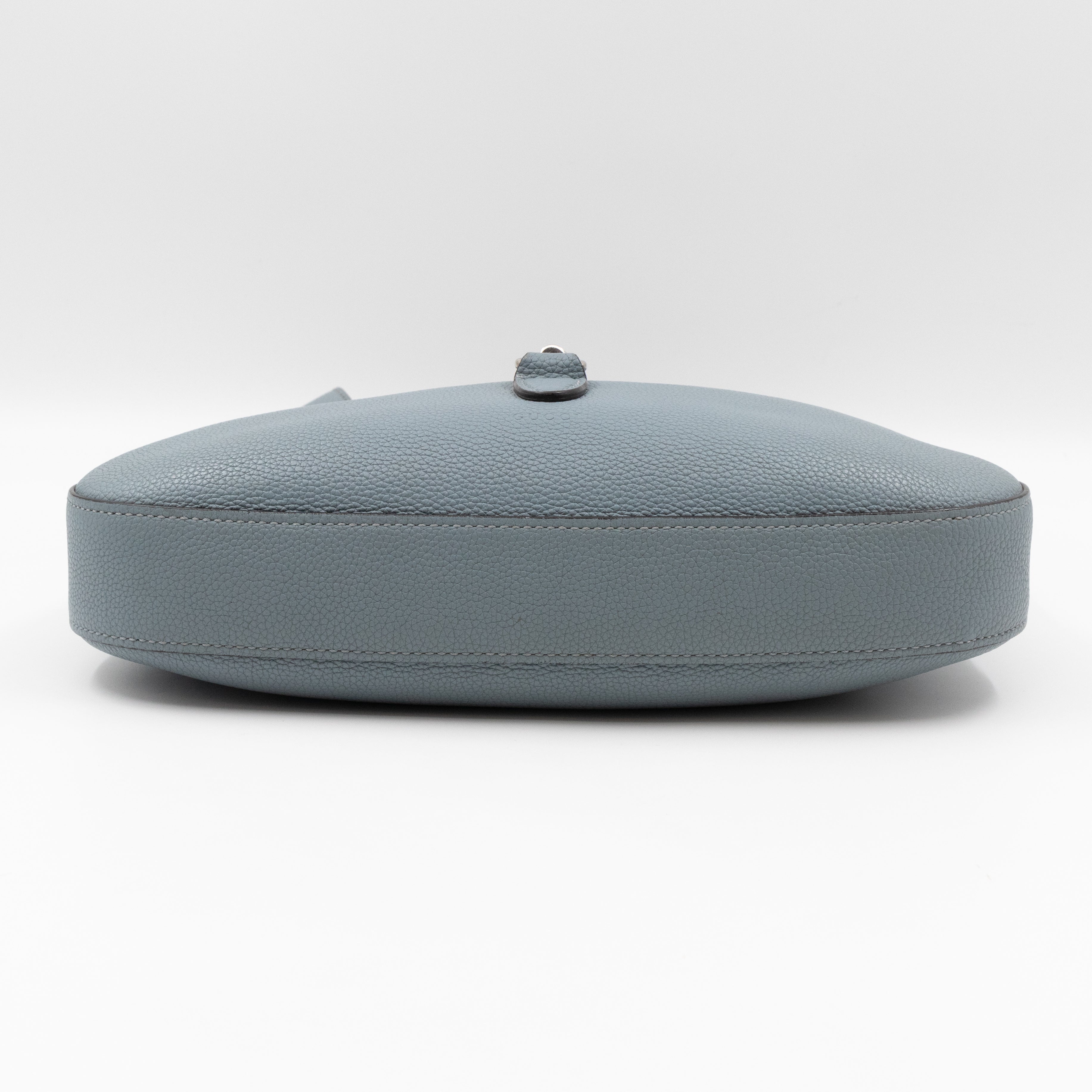 Jackie Hobo Bag Smoke Grey Leather