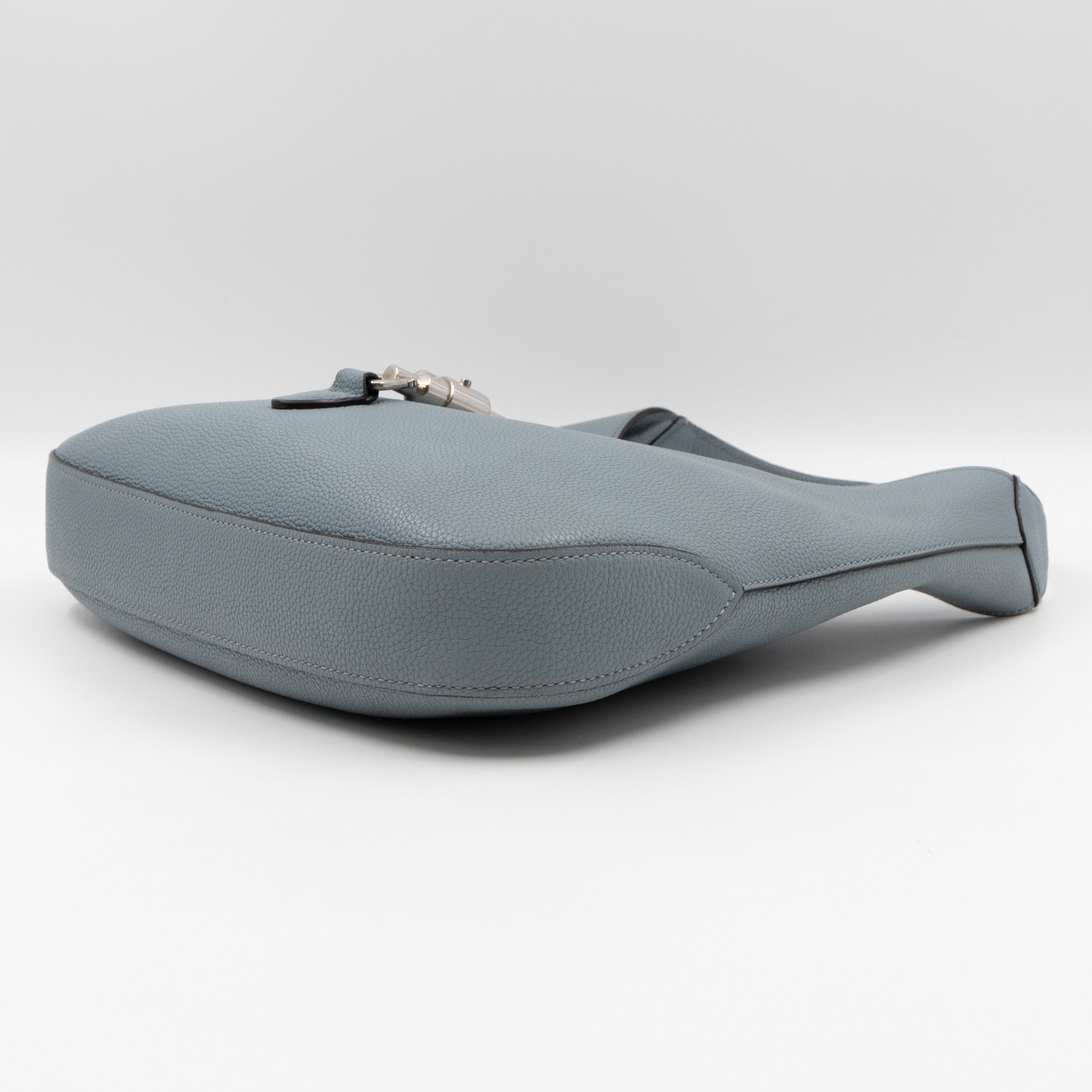 Jackie Hobo Bag Smoke Grey Leather