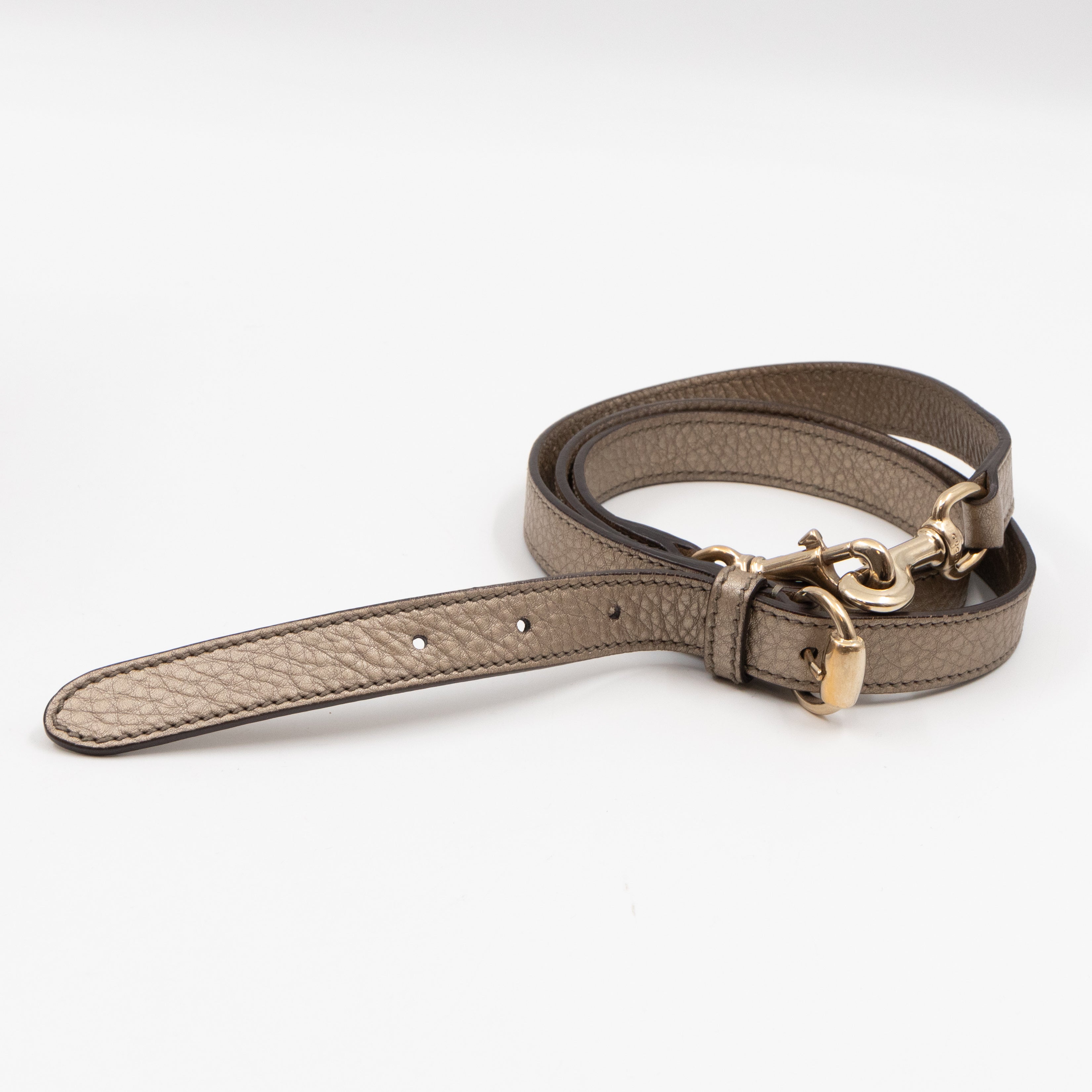 Soho Two Way Shoulder Bag Champagne Leather