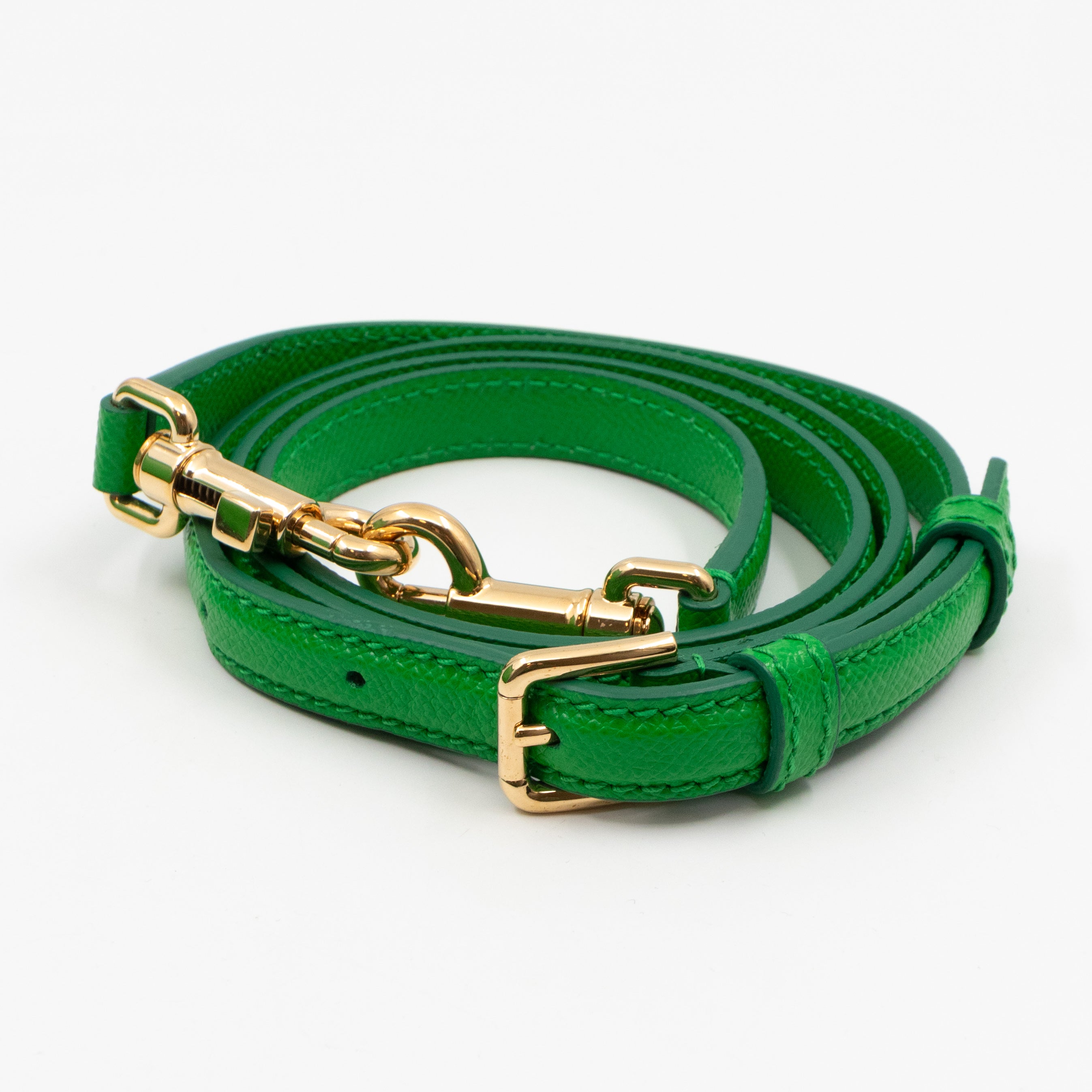 Sicily Medium Dauphine Leather Green