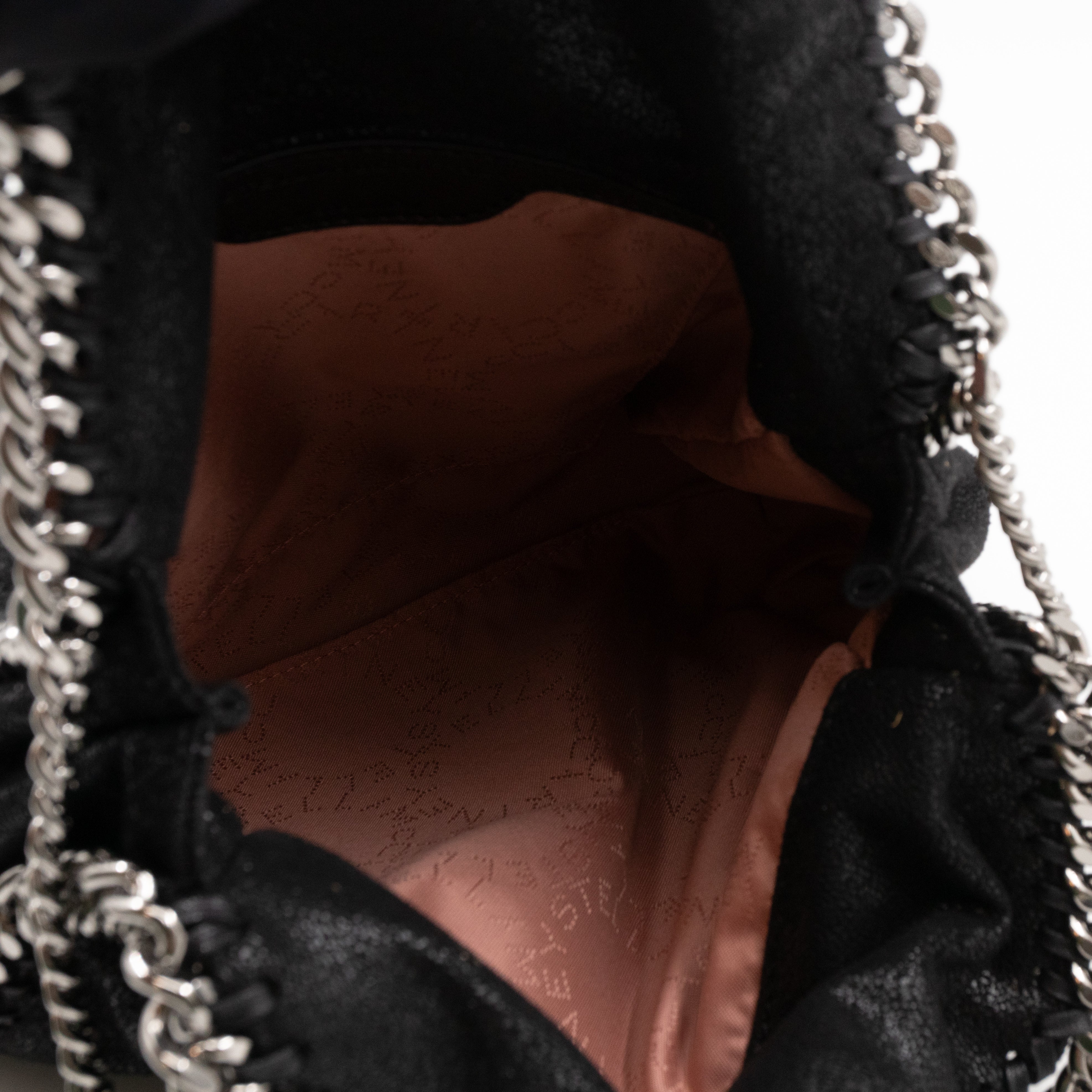 Falabella Fold Over Tote Mini Black