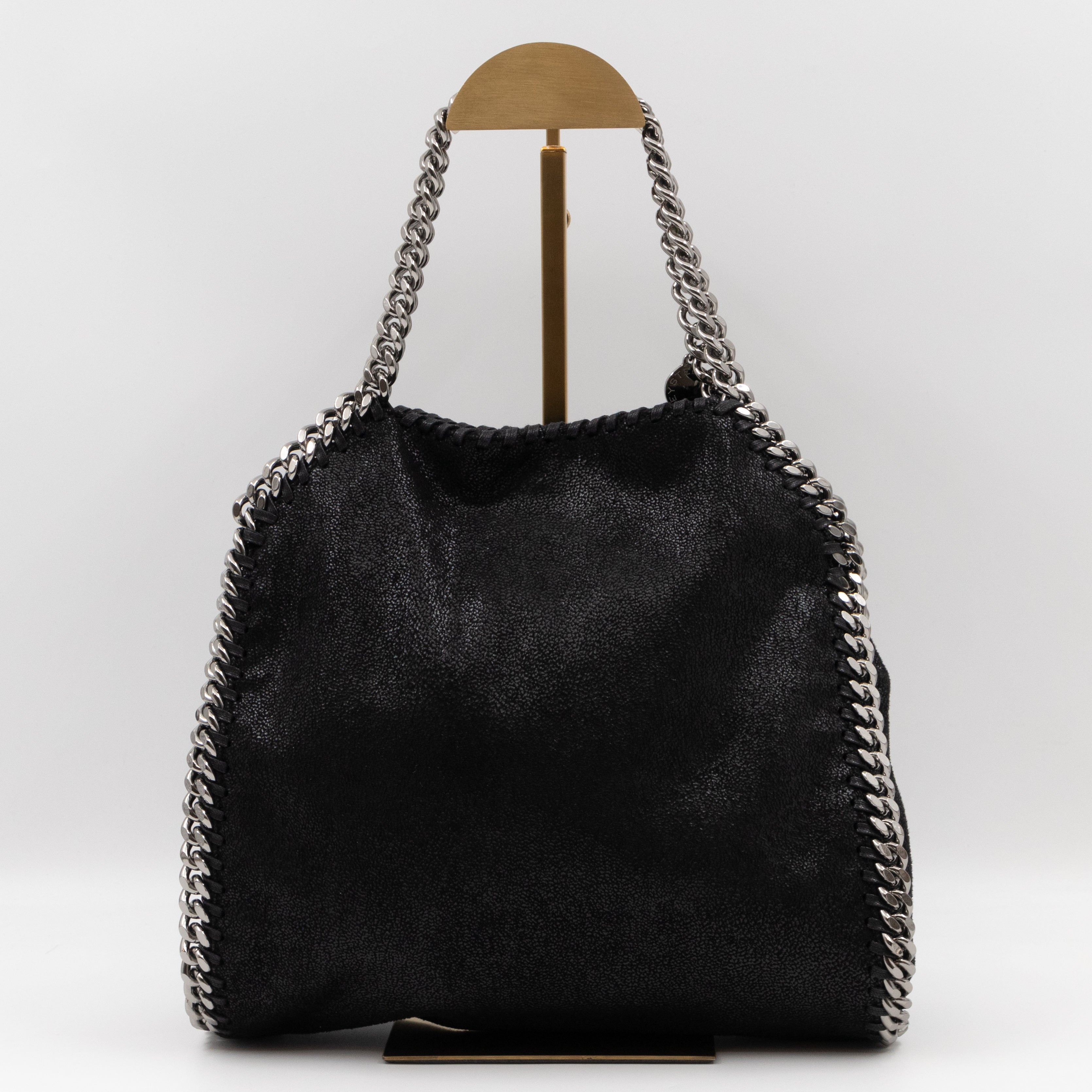 Falabella Fold Over Tote Mini Black