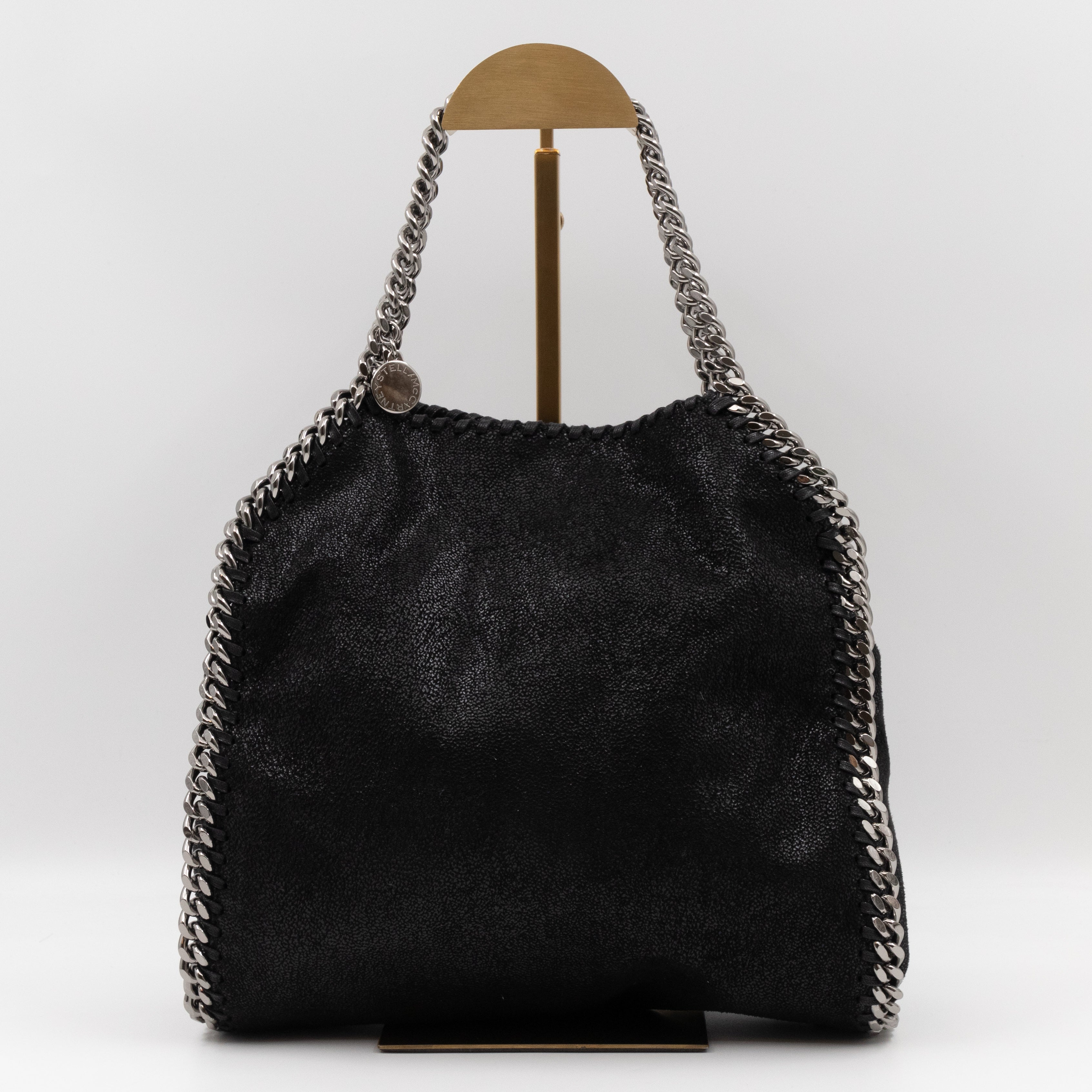 Falabella Fold Over Tote Mini Black