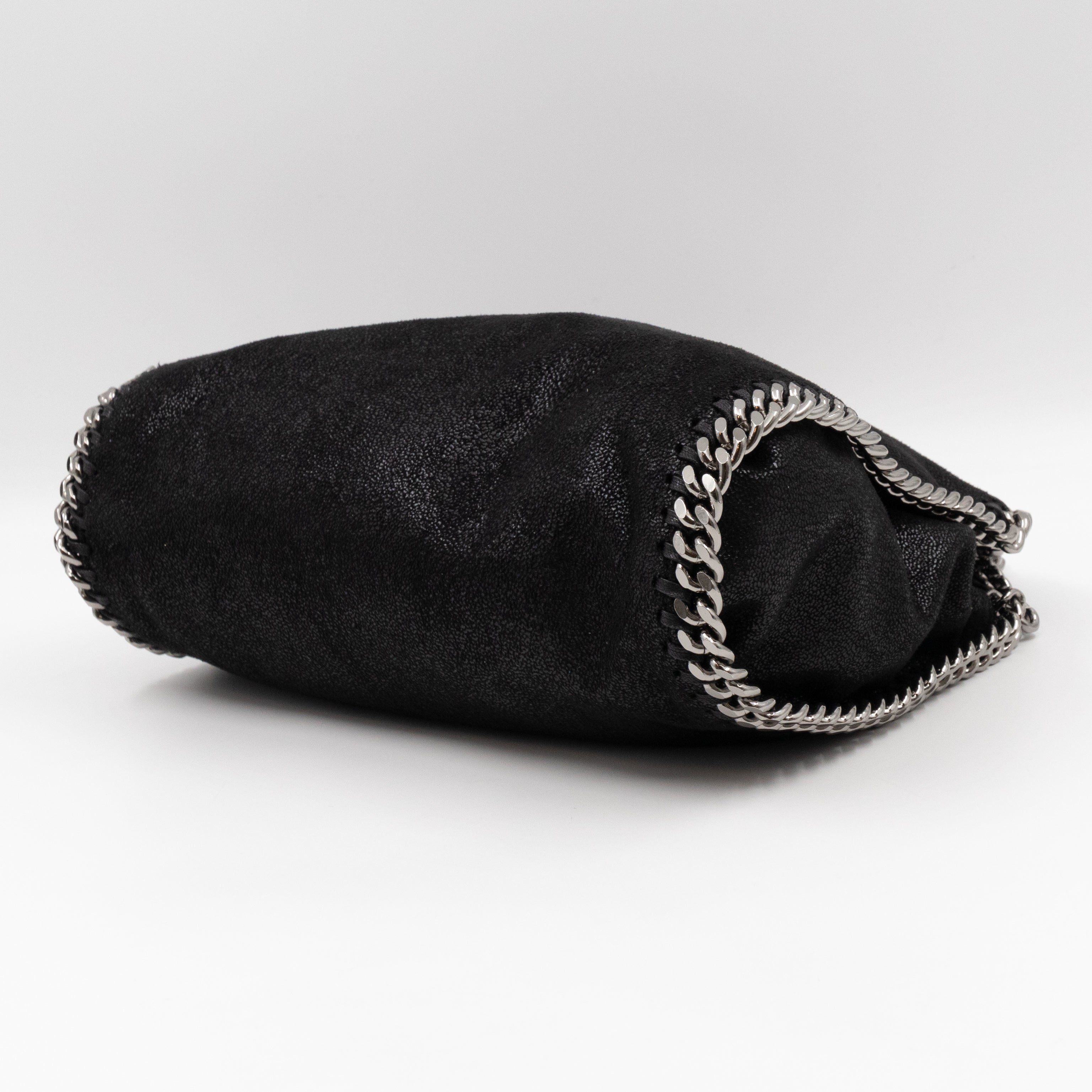 Falabella Fold Over Tote Mini Black