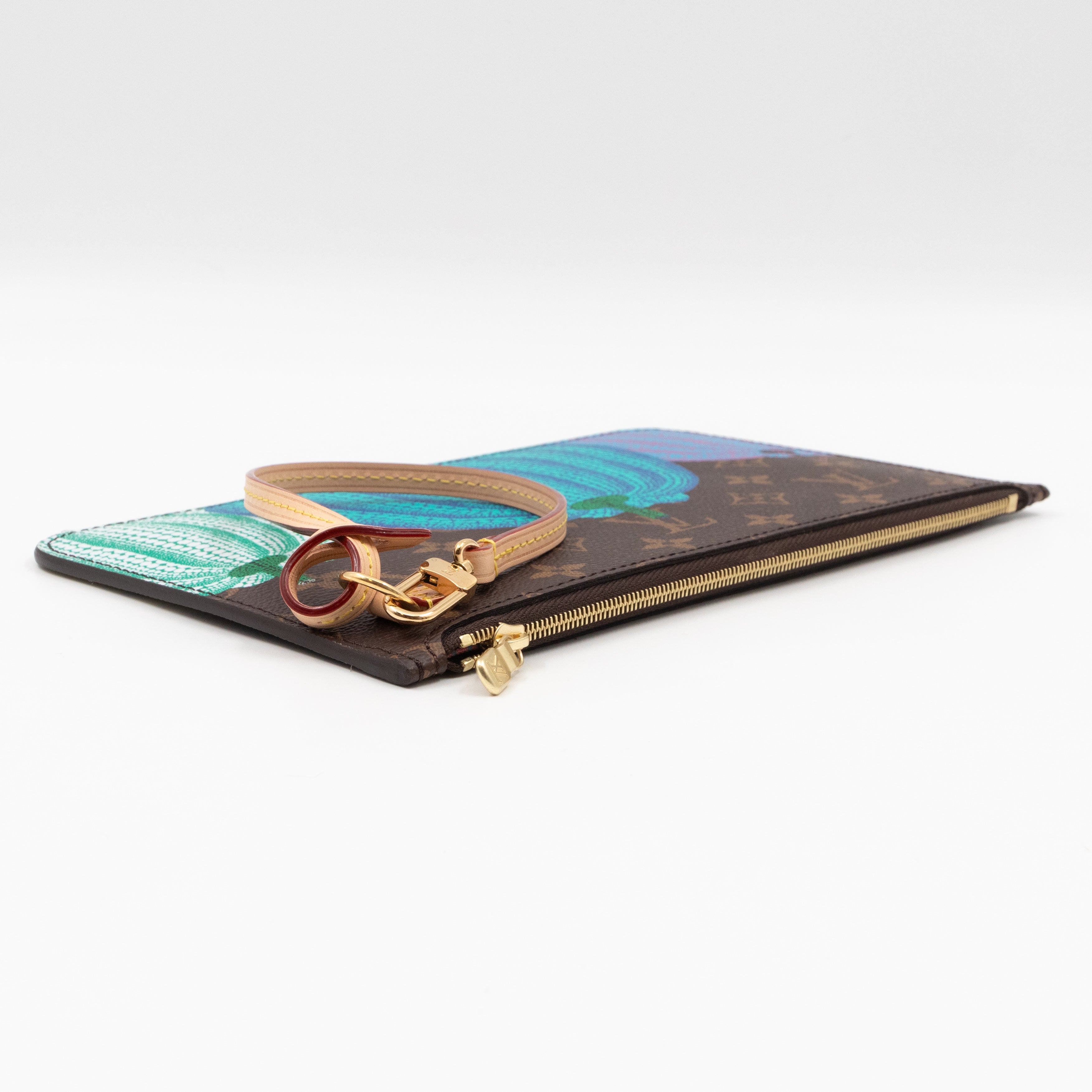 Neverfull Pochette LV x YK Monogram Pumpkins