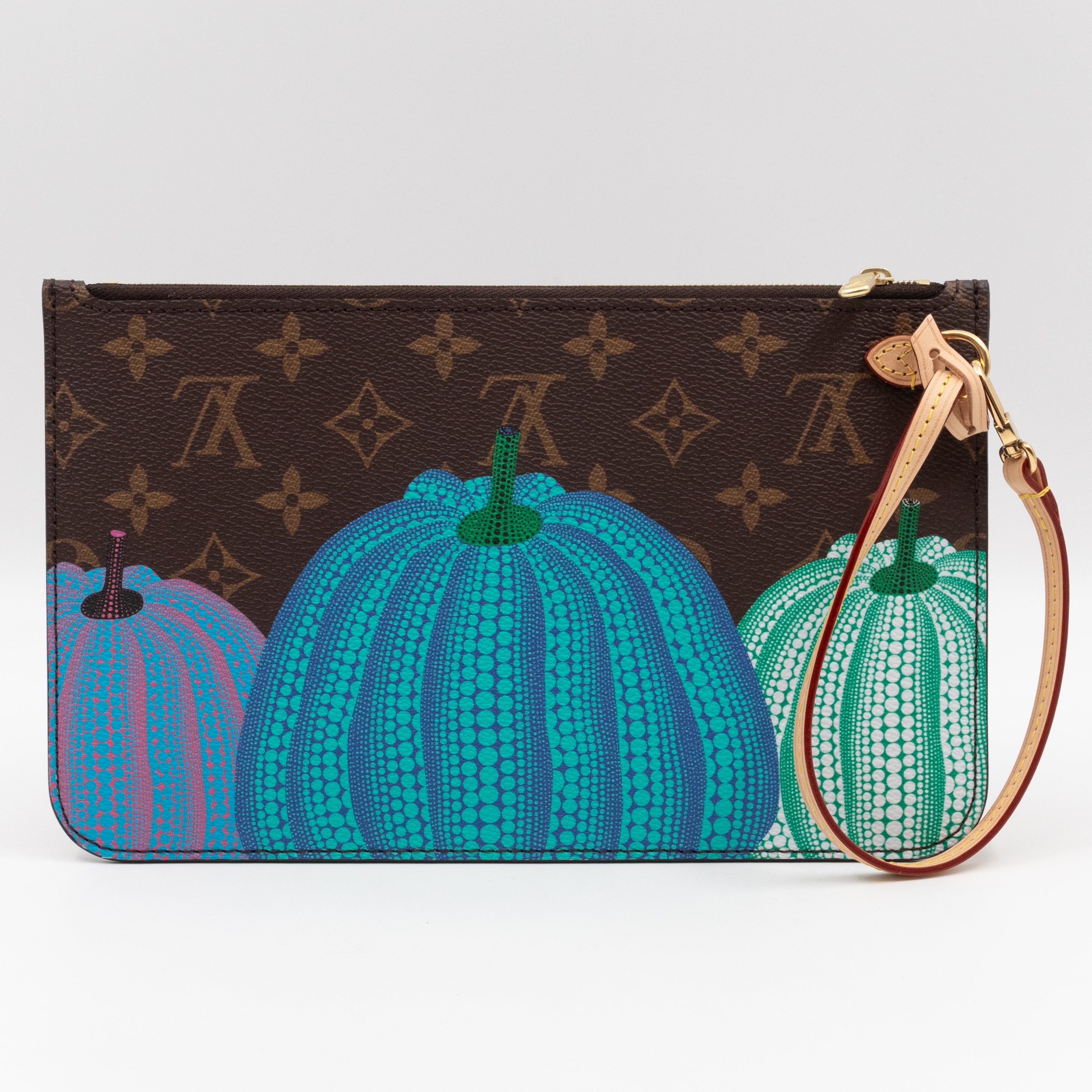 Neverfull Pochette LV x YK Monogram Pumpkins