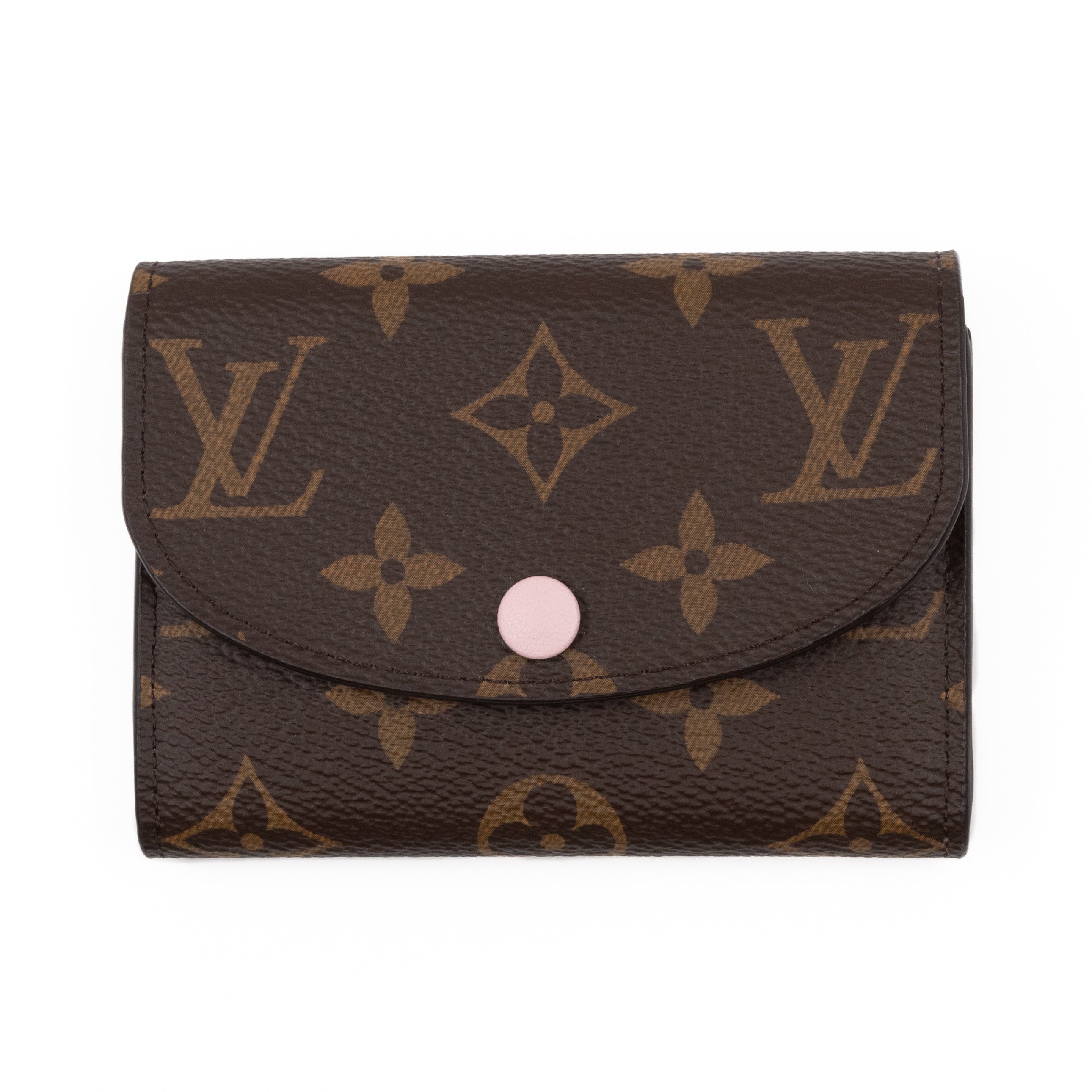 Rosalie Coin Purse Monogram Rose Ballerine