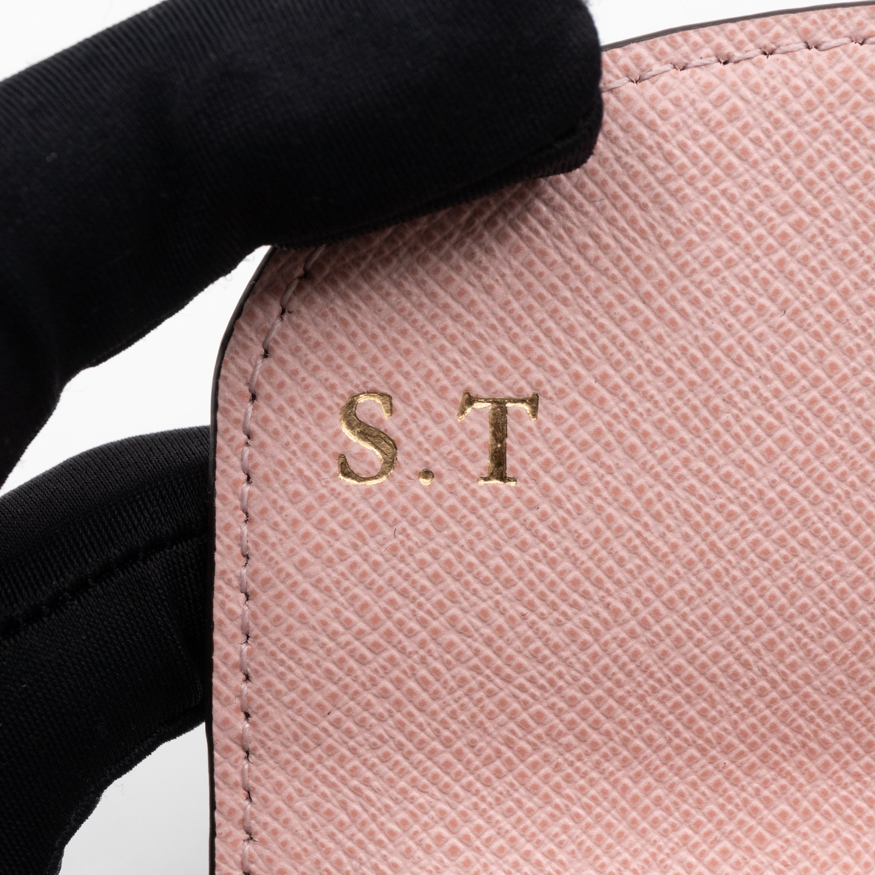Rosalie Coin Purse Monogram Rose Ballerine
