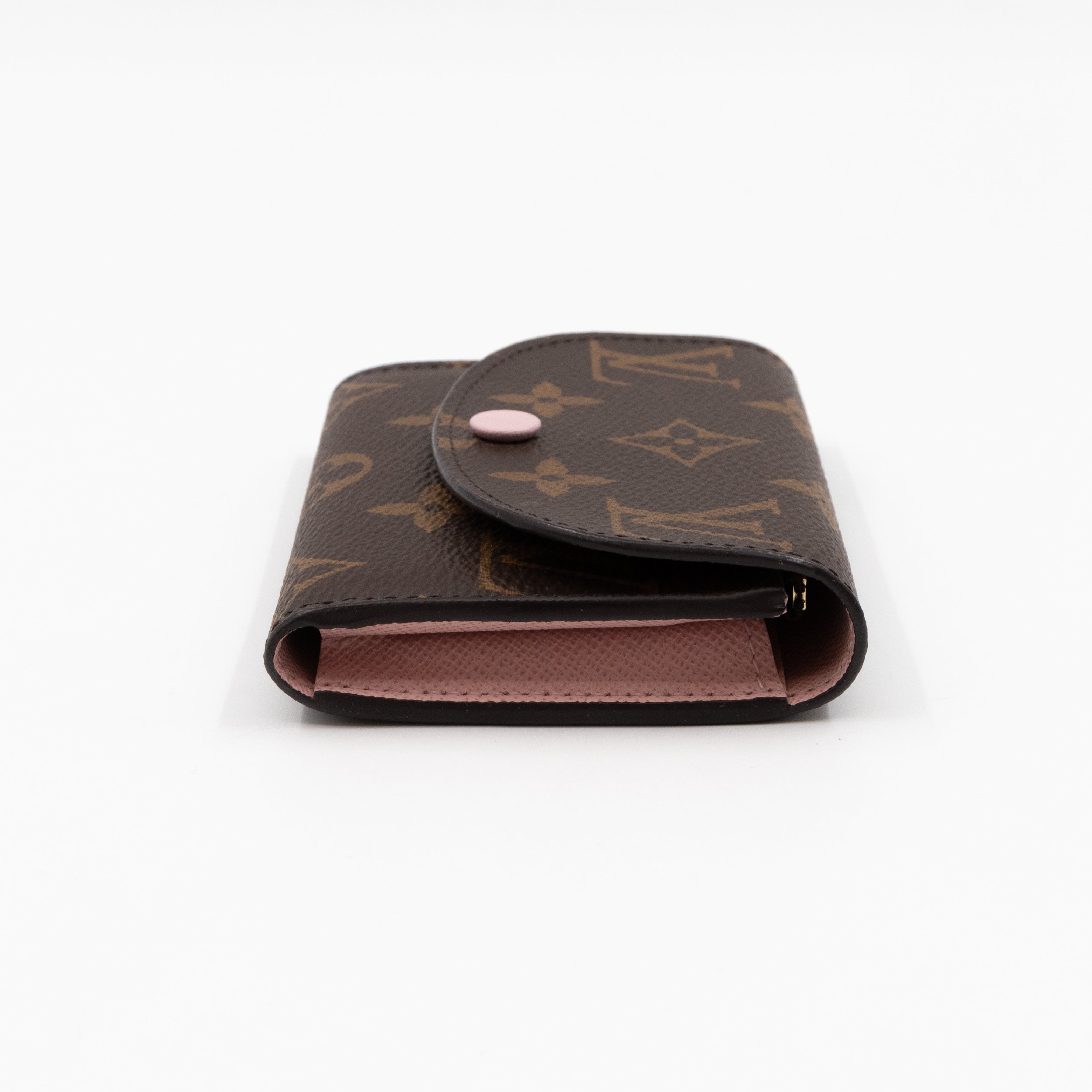 Rosalie Coin Purse Monogram Rose Ballerine